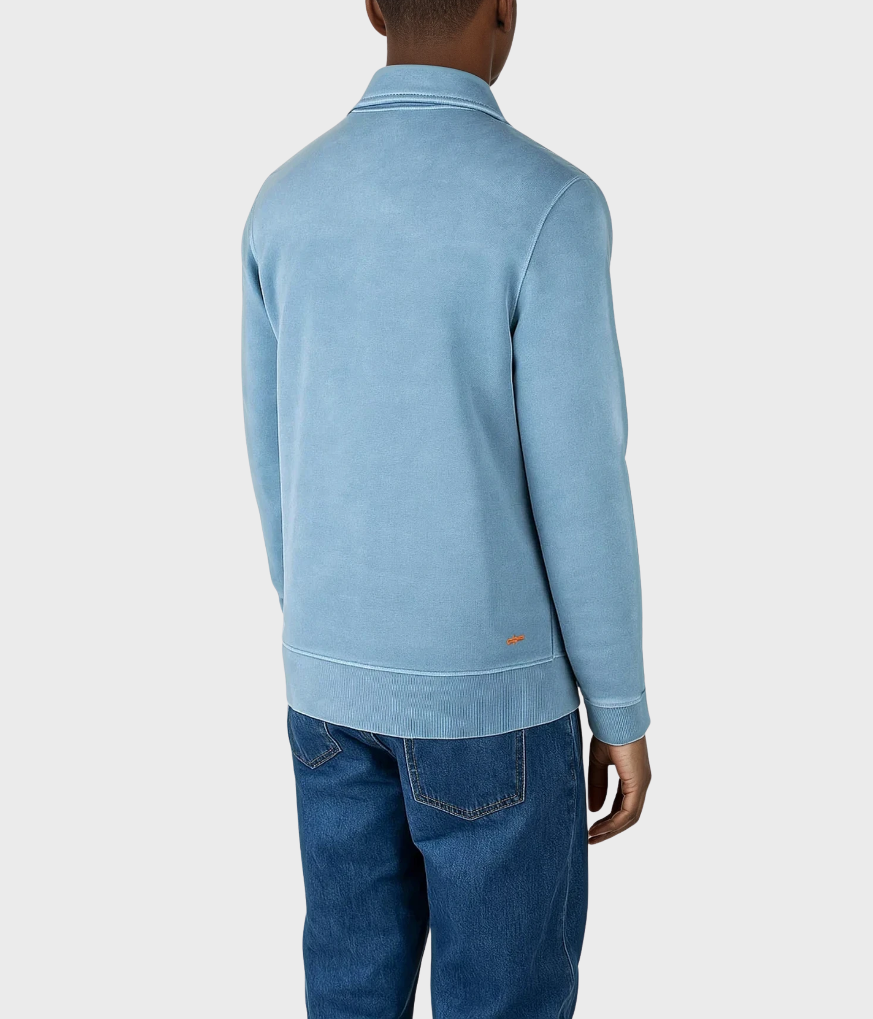 Daryl Half Zip Sweater (006 Copen blue)