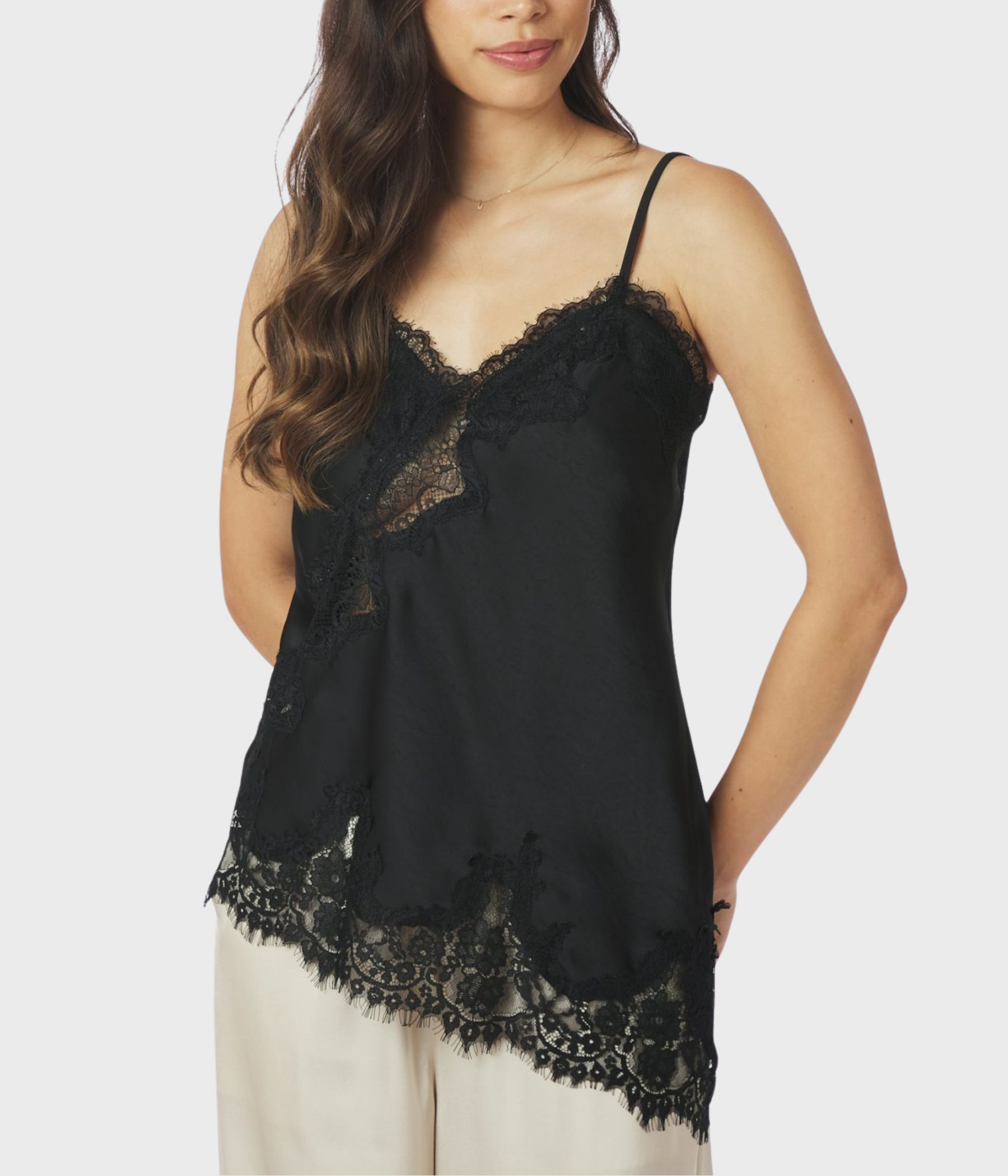 Viole Lace Top (100 Black)