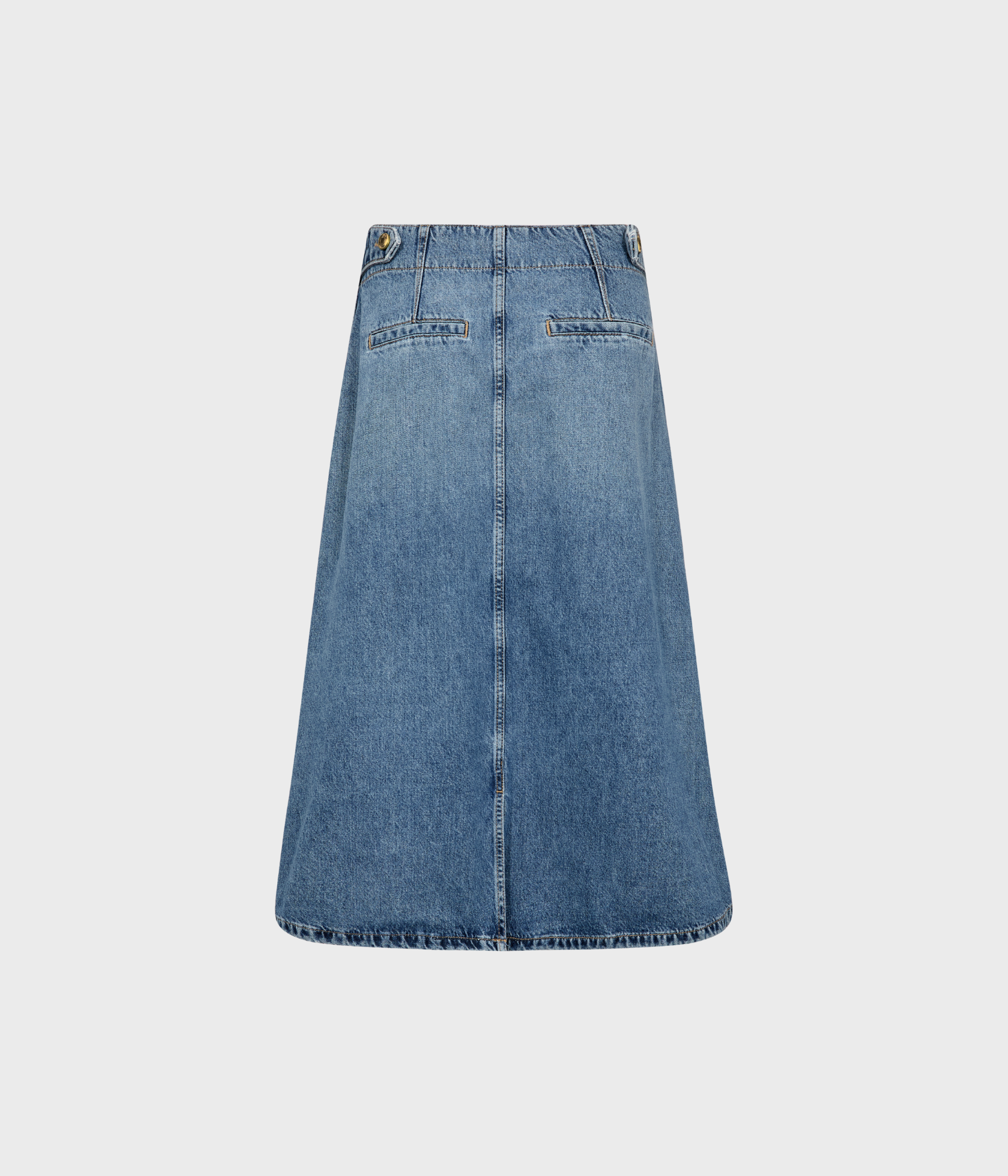 Mmleala Denim Skirt (493 Mid Blue)