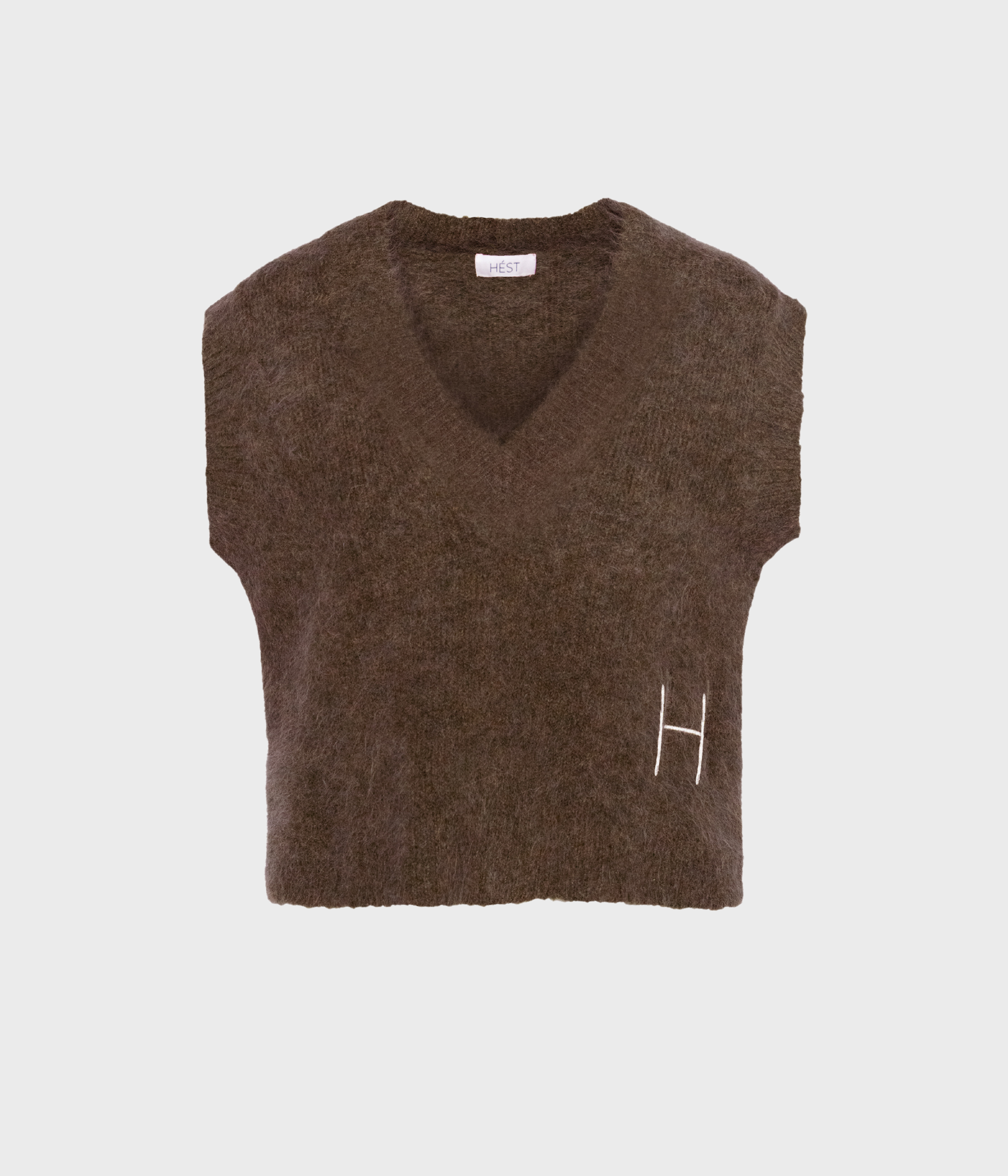 PERNILLE Vest. (6002 Dark Earth)