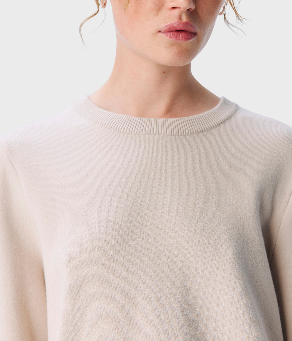 Objreynard Square Sleeve O-Neck Noos. (Silver Gray)