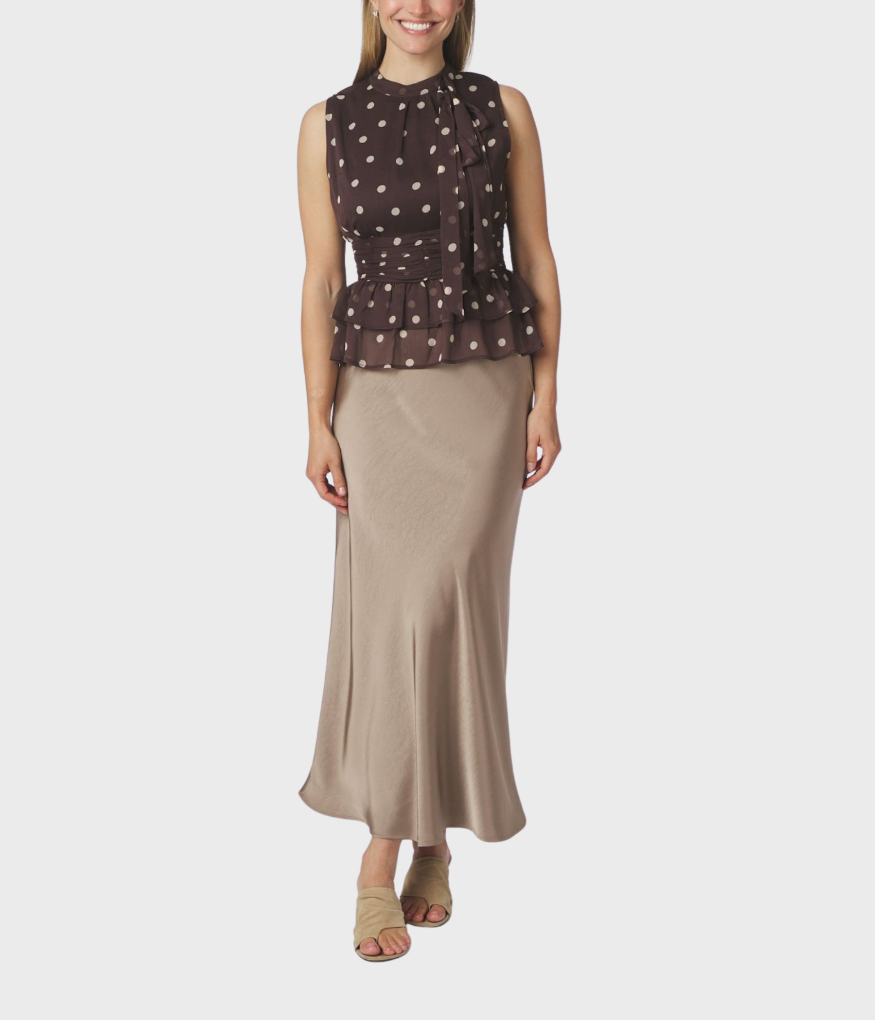 Ansol Big Dot Top (210 BROWN)