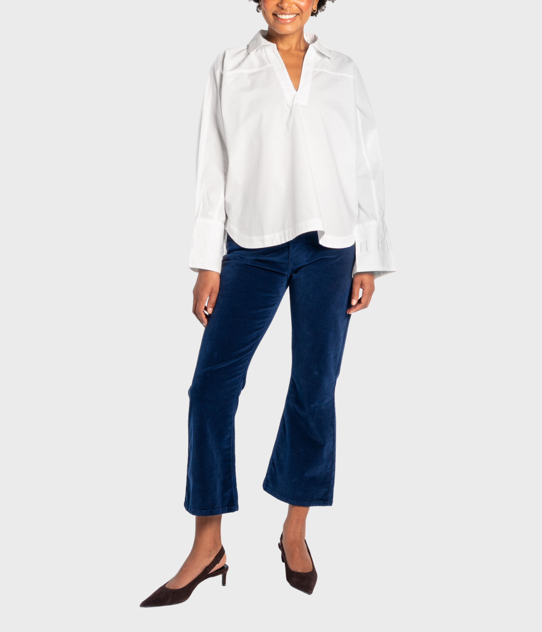 Miriam Shirt (0003 White Alyssum)