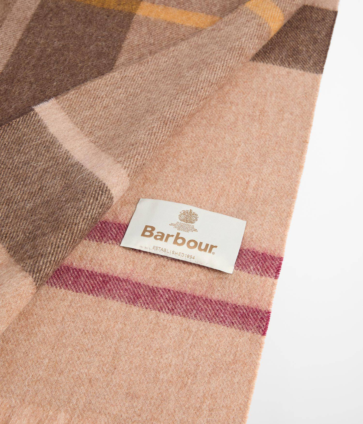 Barbour Rosefield Tartan Scarf (TN91 Muted Tartan)