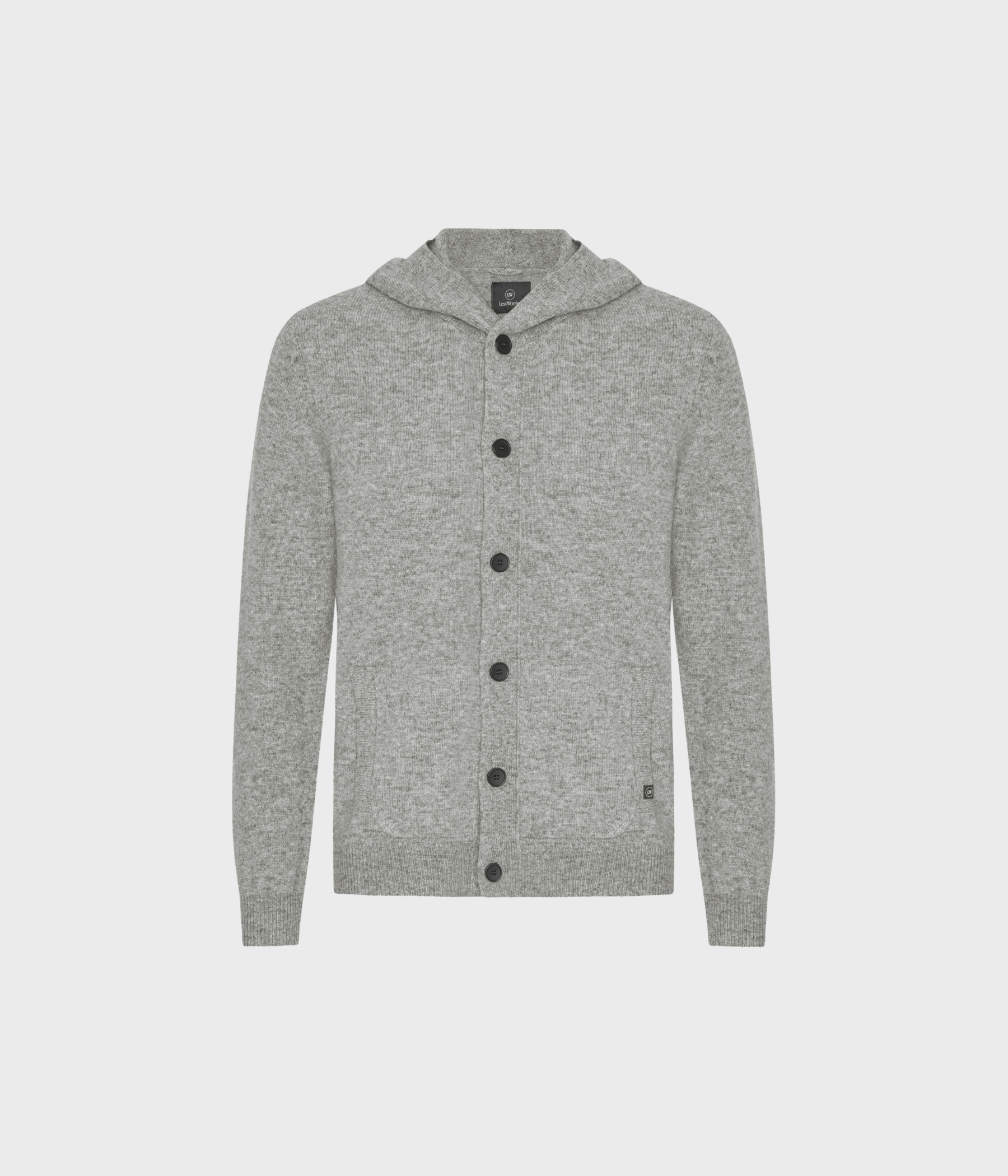 Hoodie Wool (Light Grey)