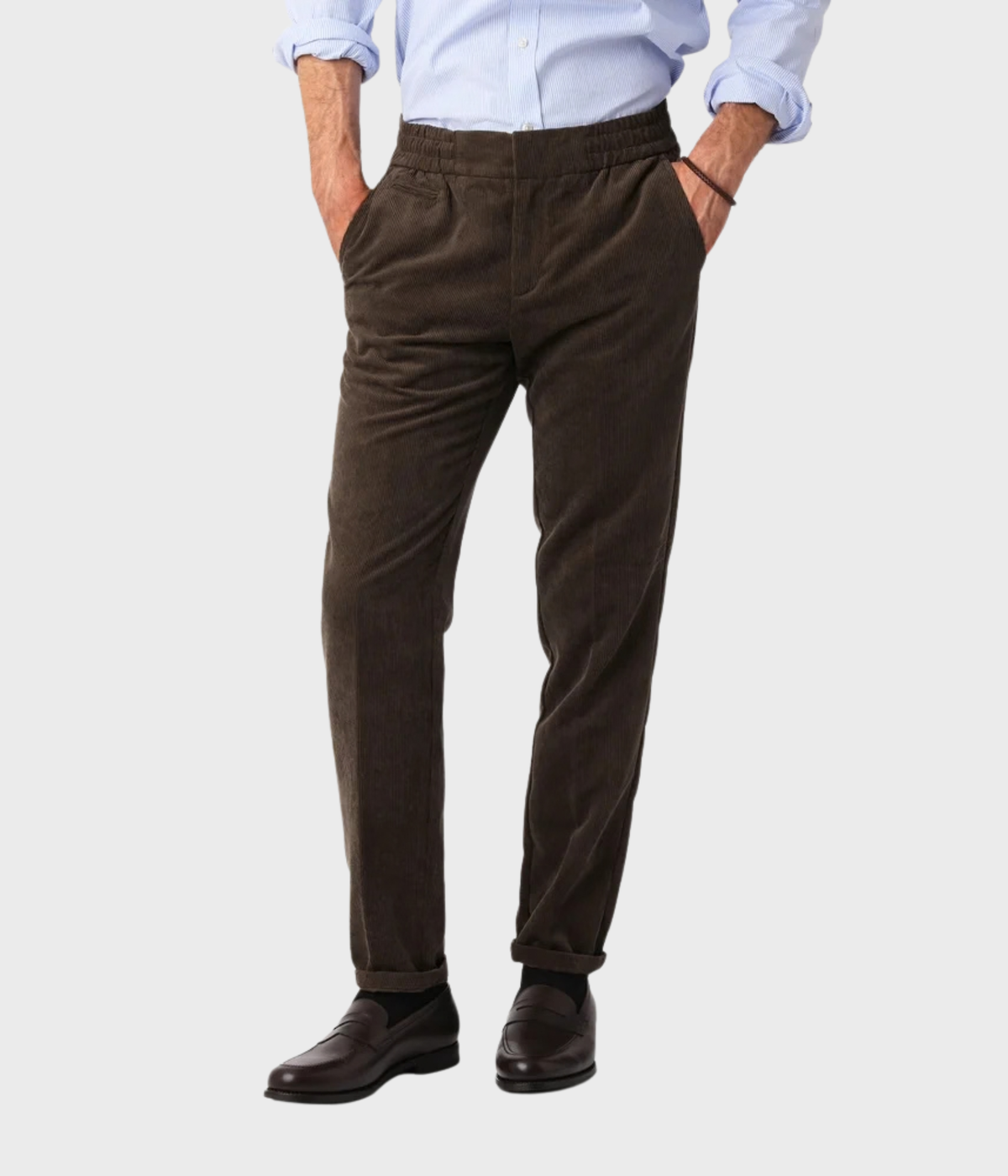 Tech Cord Pants (Chocolate)