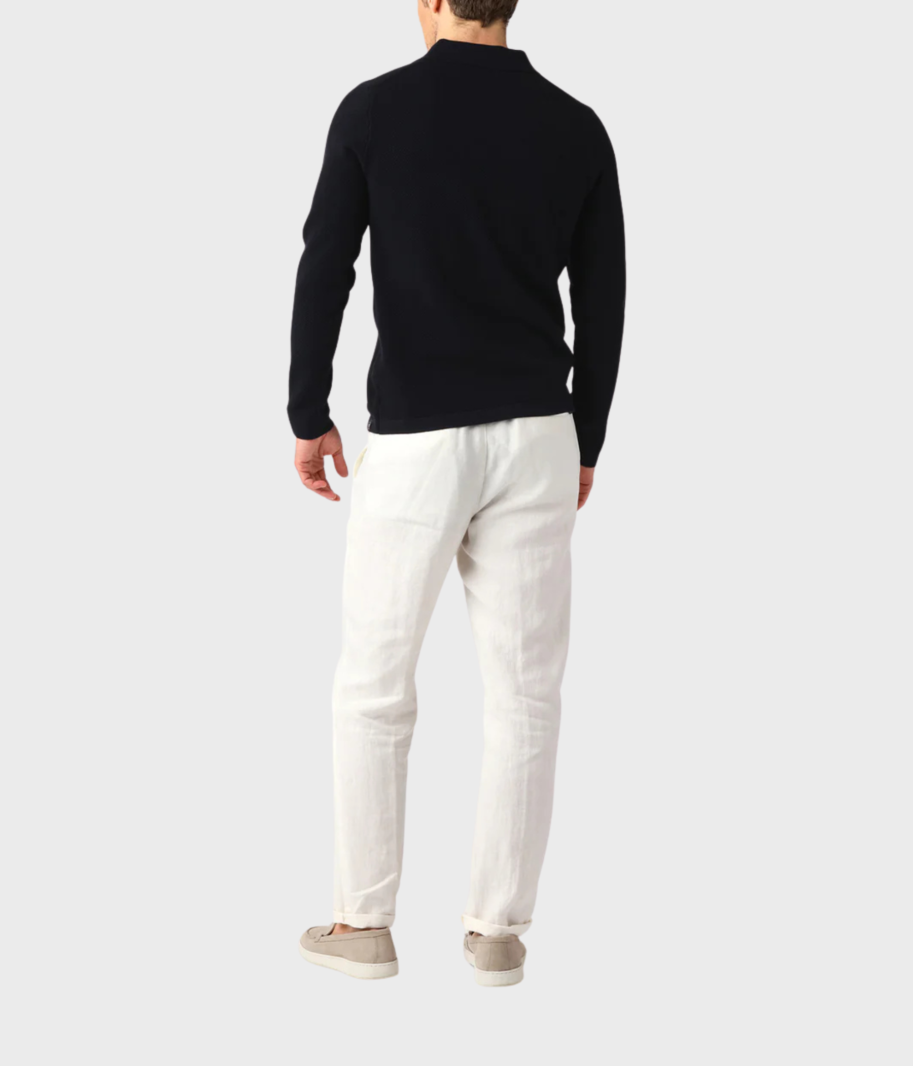 L/S Resort Sweater (Navy)