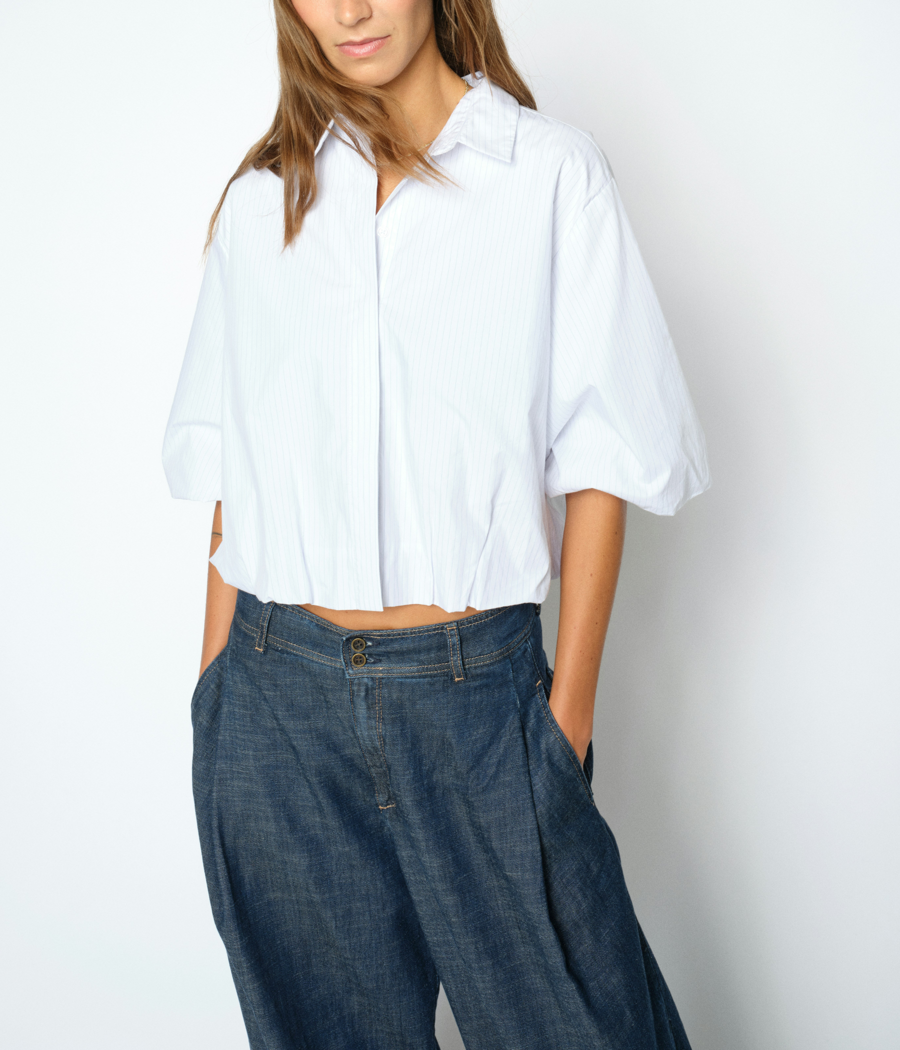 Mmmaxime Nylah Shirt (109 Bright White)