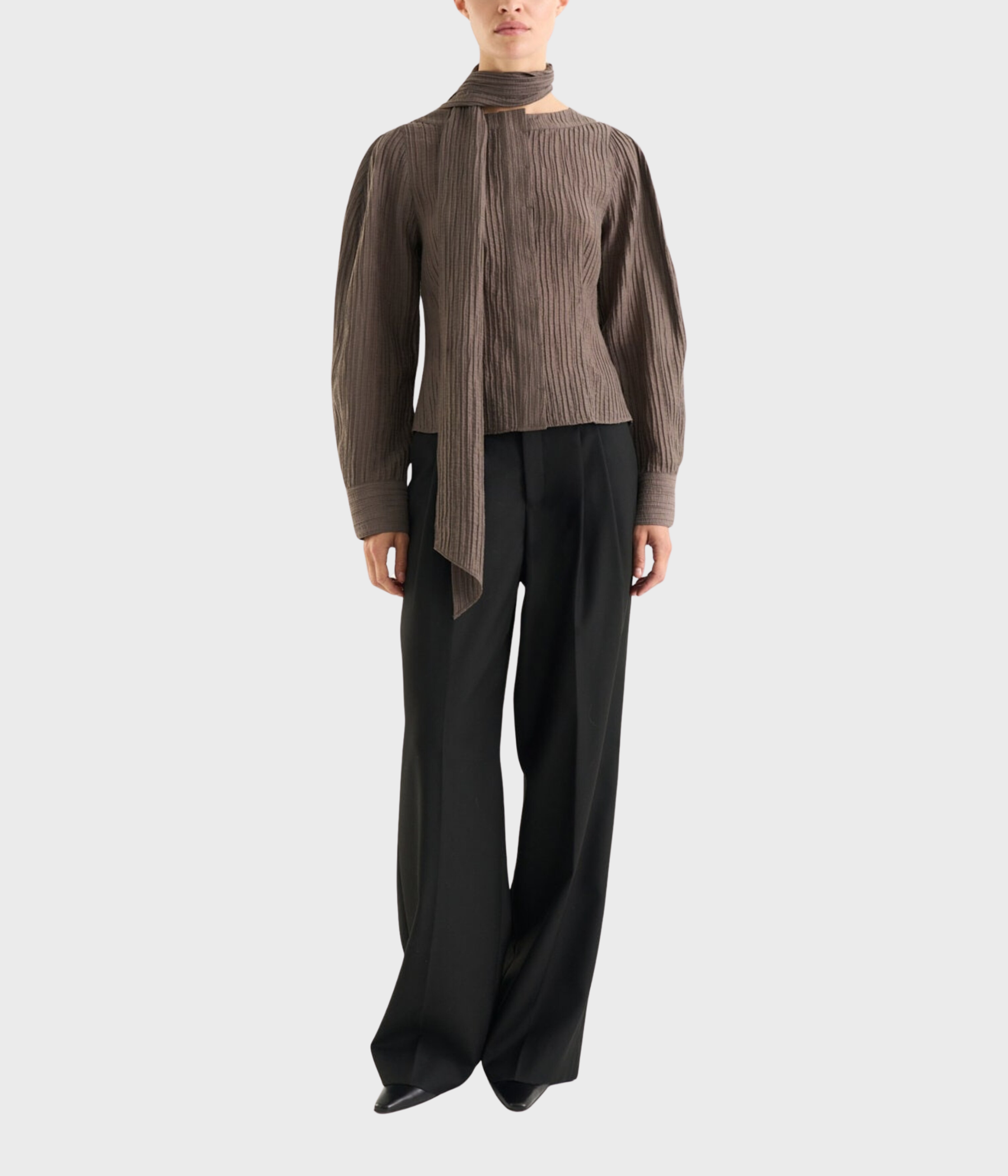 Nalani Blouse (Dk Taupe)