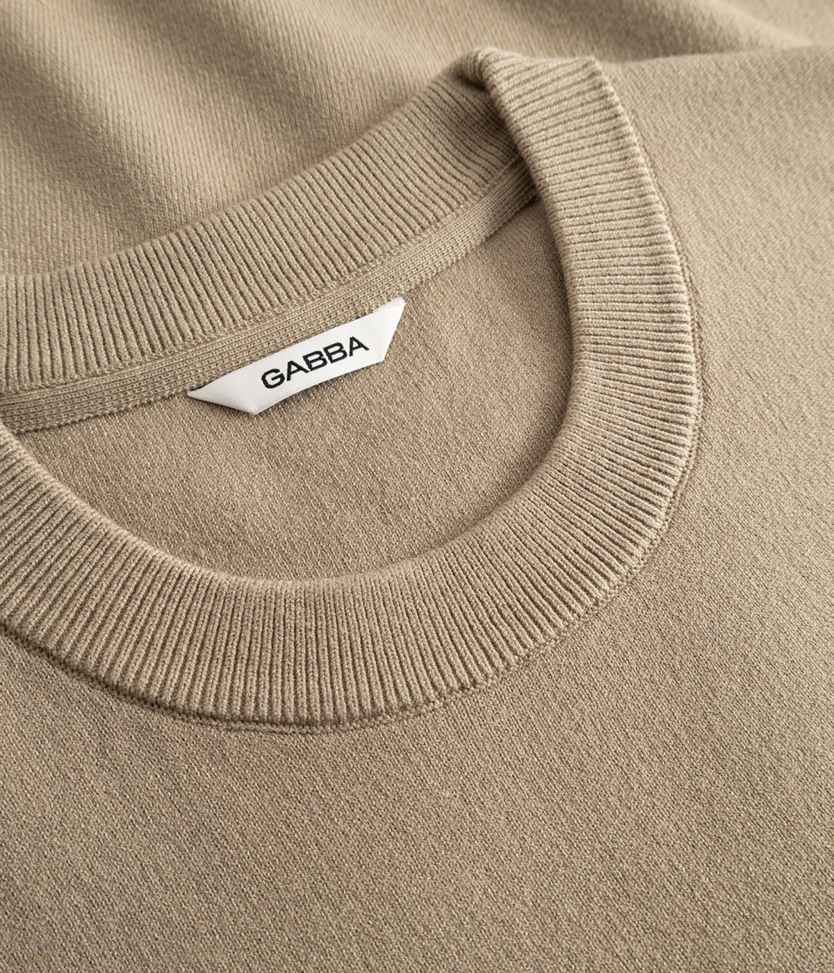 Gabadriel O-Neck Lume Ls Knit (0040 Sand Crocker)