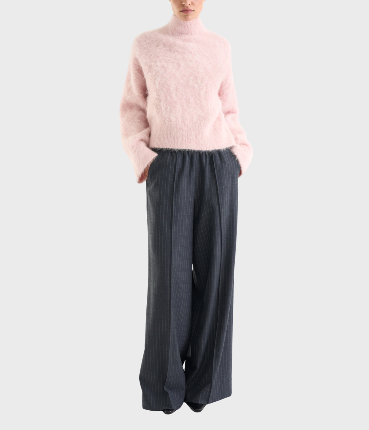 Ritva Knitted Sweater (Rosiness)