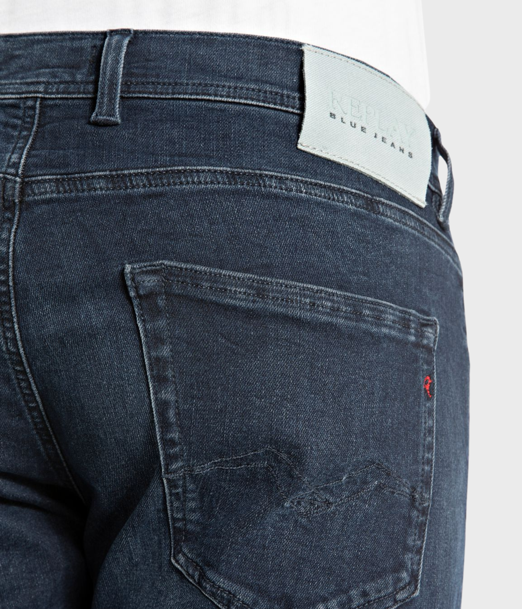 Trousers Grover Hyperflex Original (007 DARK BLUE dark enzymatic stone wash)