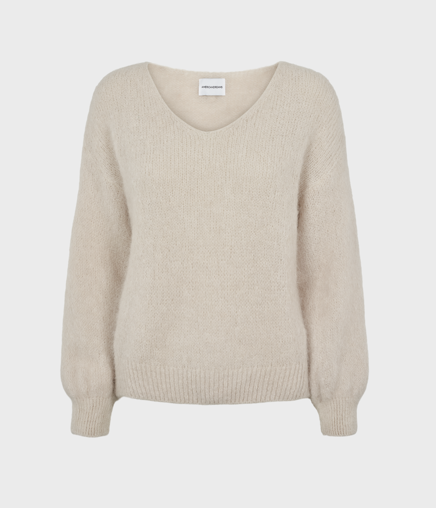lyxig beige pullover