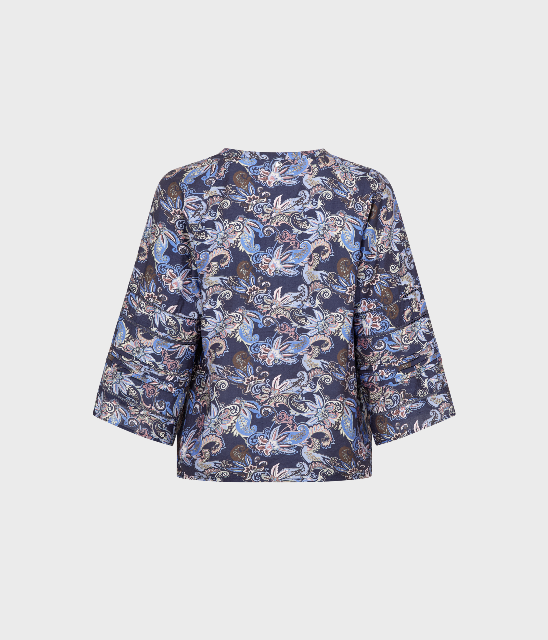 Mmaleysa Paisley Blouse (845 Crown Blue)