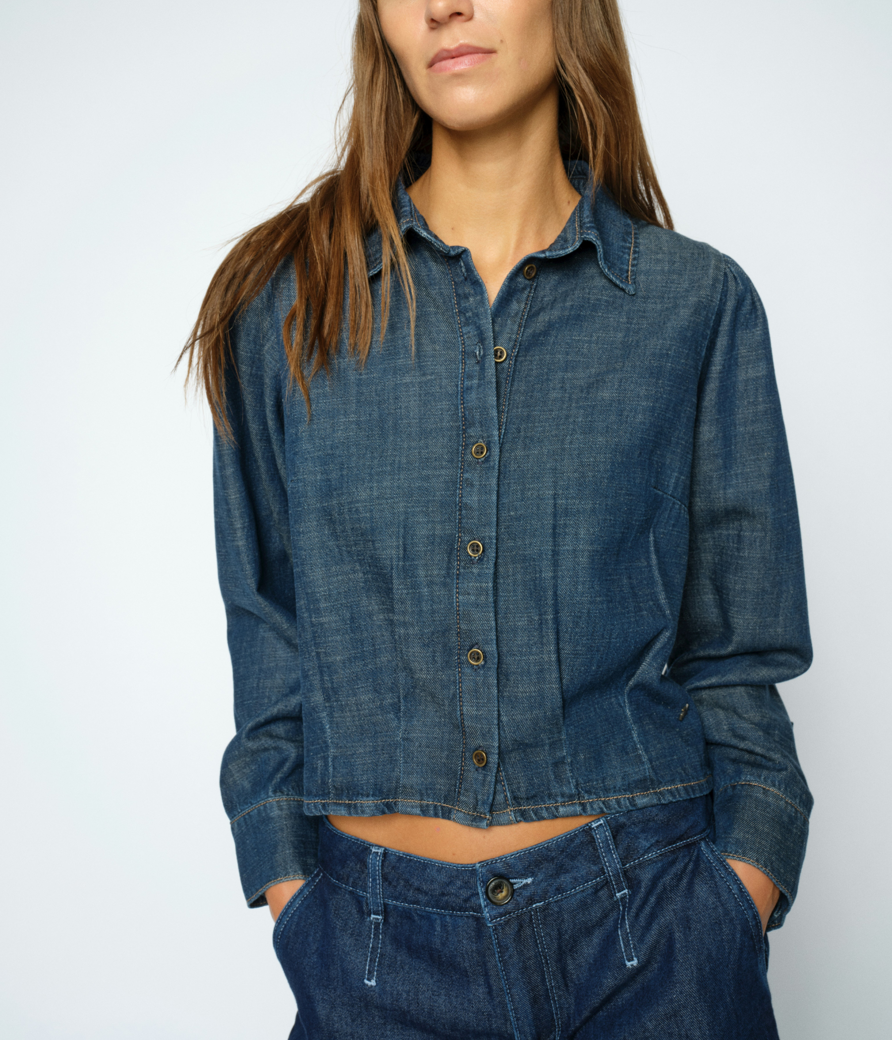 Mmarles Pagato Shirt (447 Dark Blue)