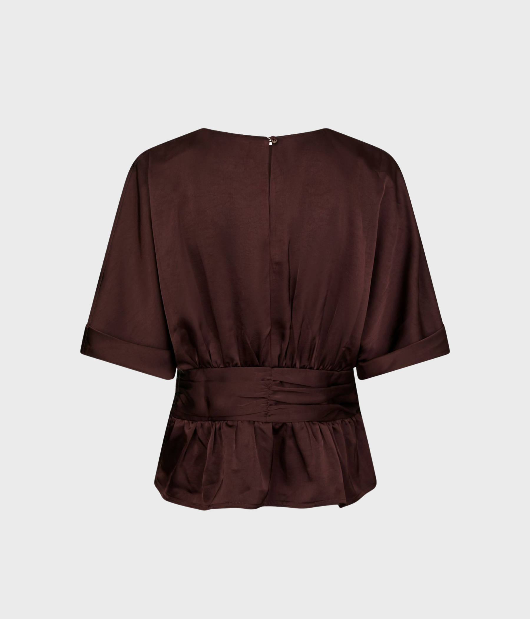 Annegret Heavy Sateen Blouse (174 Burgundy)