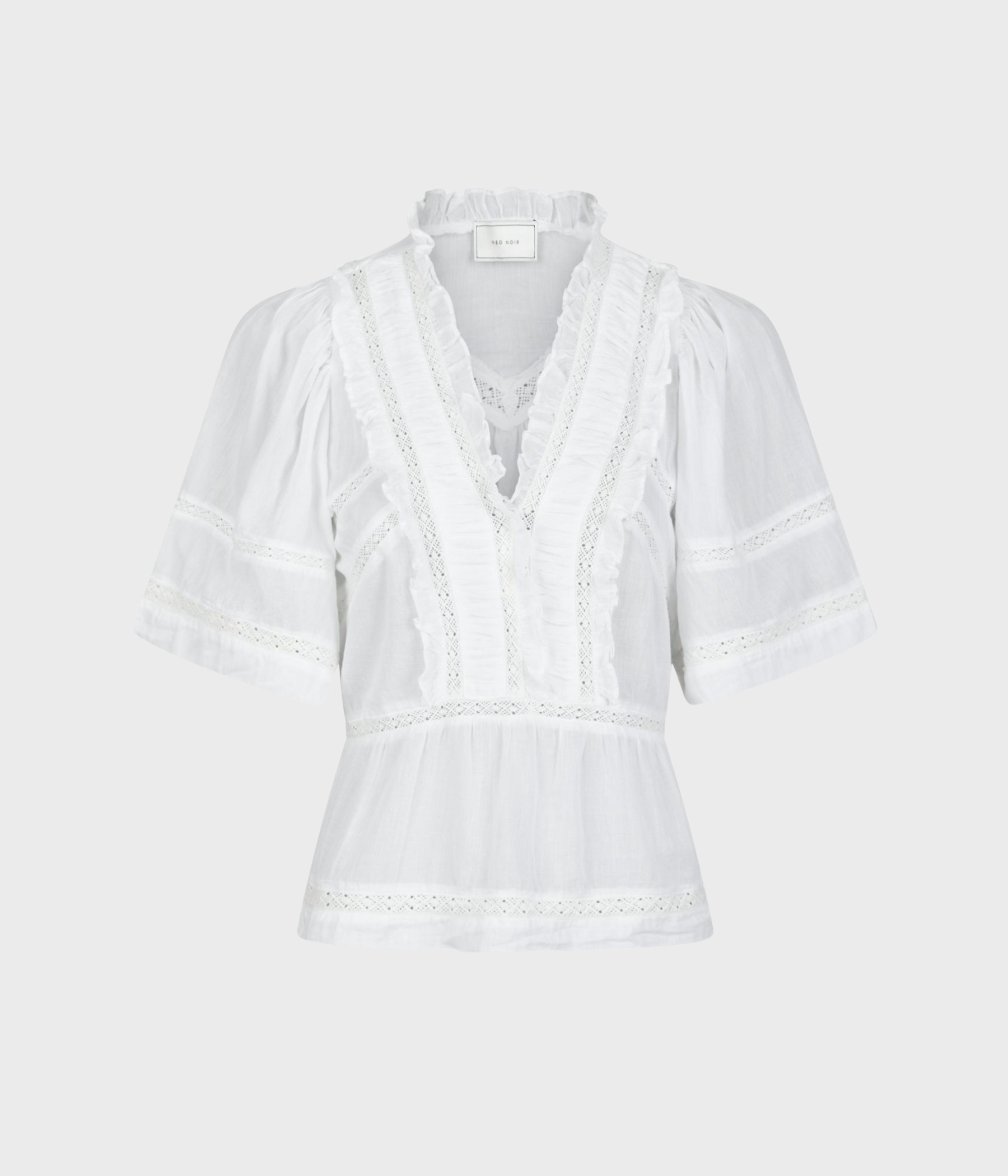 Evienne S Voile Top (120 White)