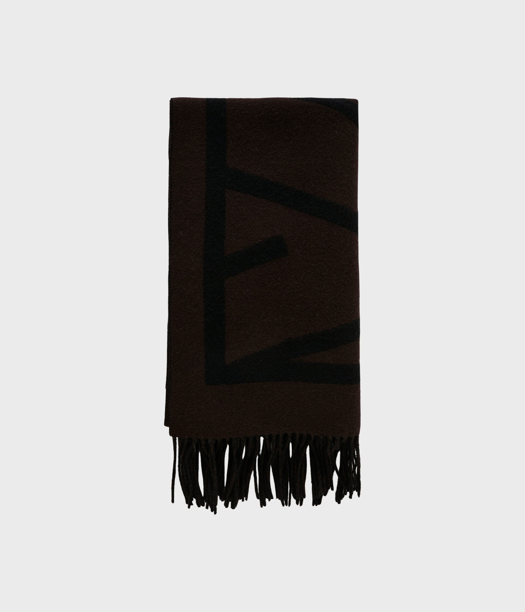 Myrtheiw Logo Scarf (900013073 CHOCOLATE TORTE LOGO)
