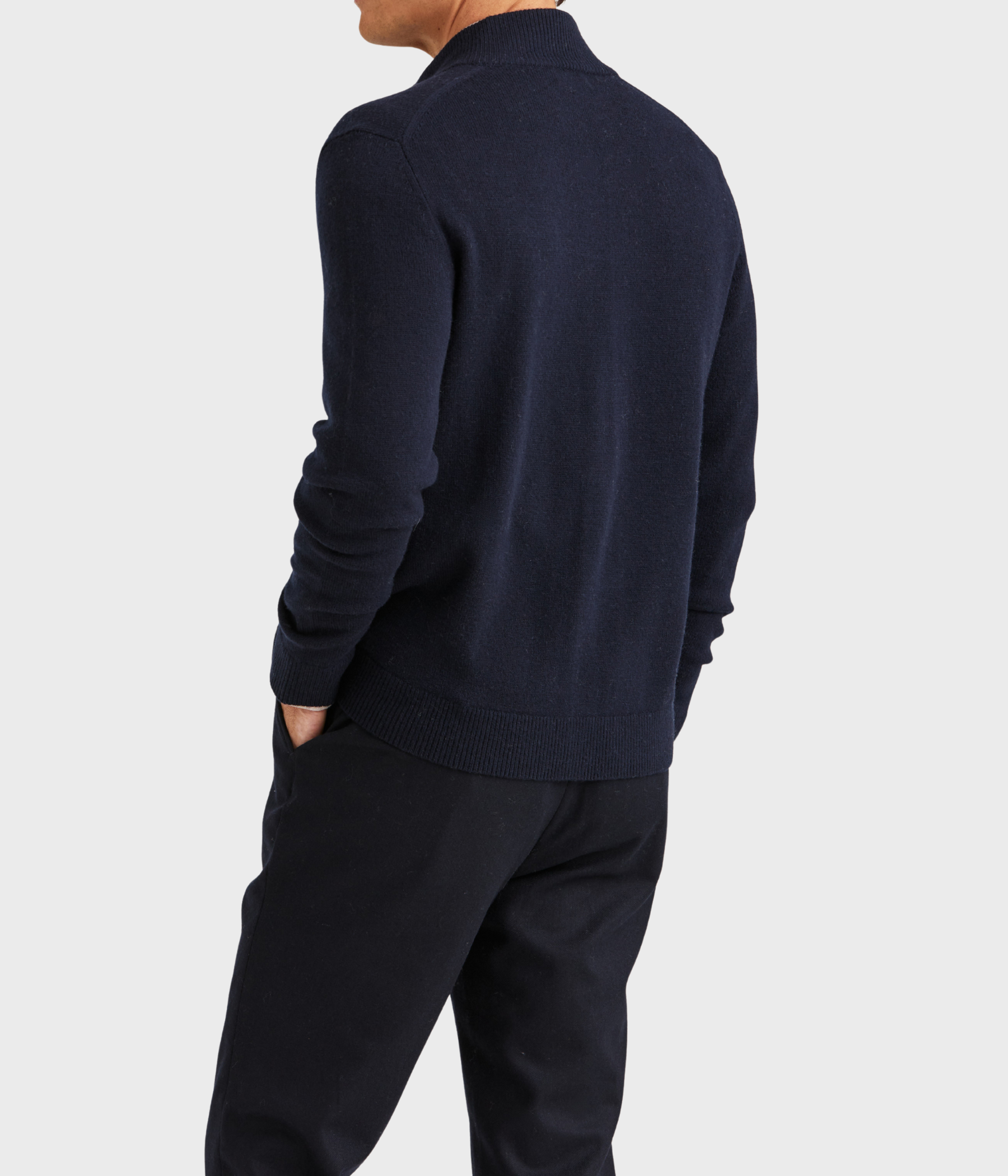 Hertford Button Cardigan. (60 Navy)