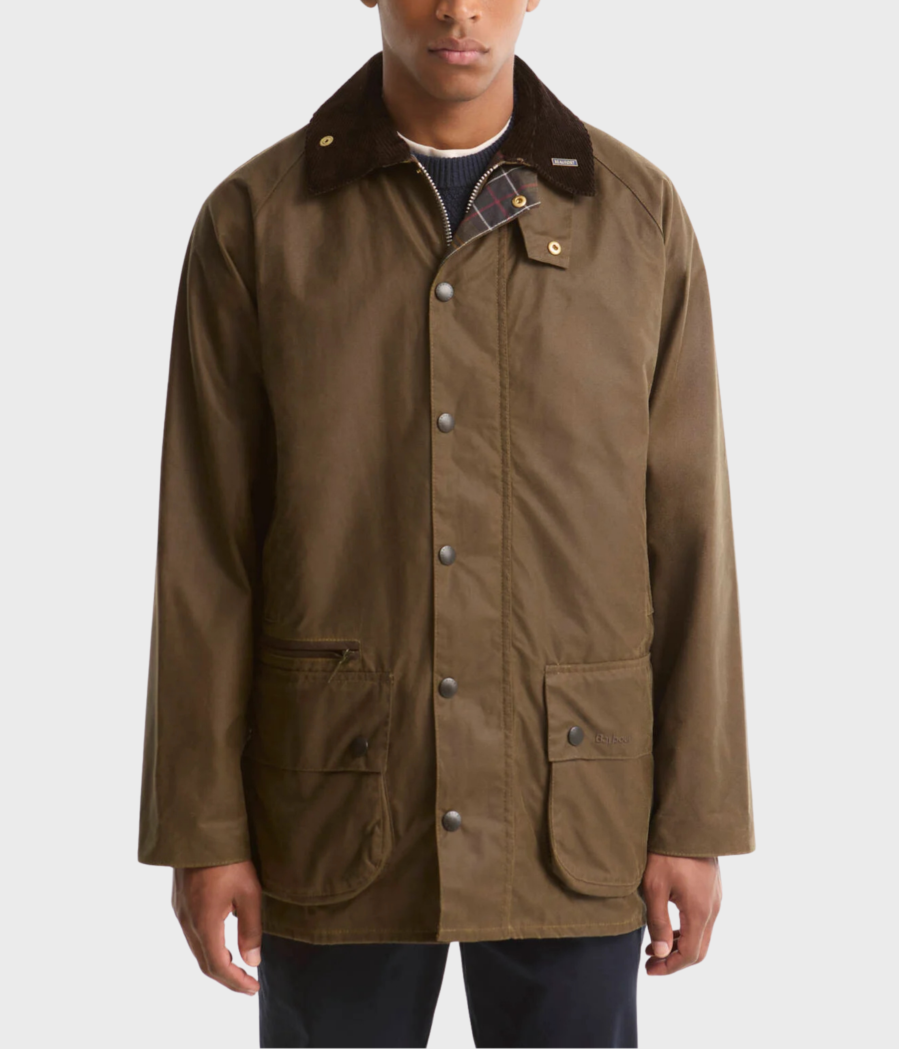 Barbour Icons Beaufort Wax Jacket (SN91 Beech)