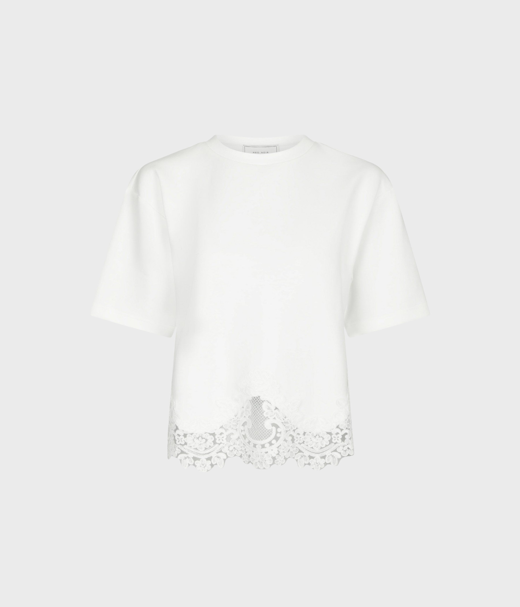Iria Lace Tee (WHITE)