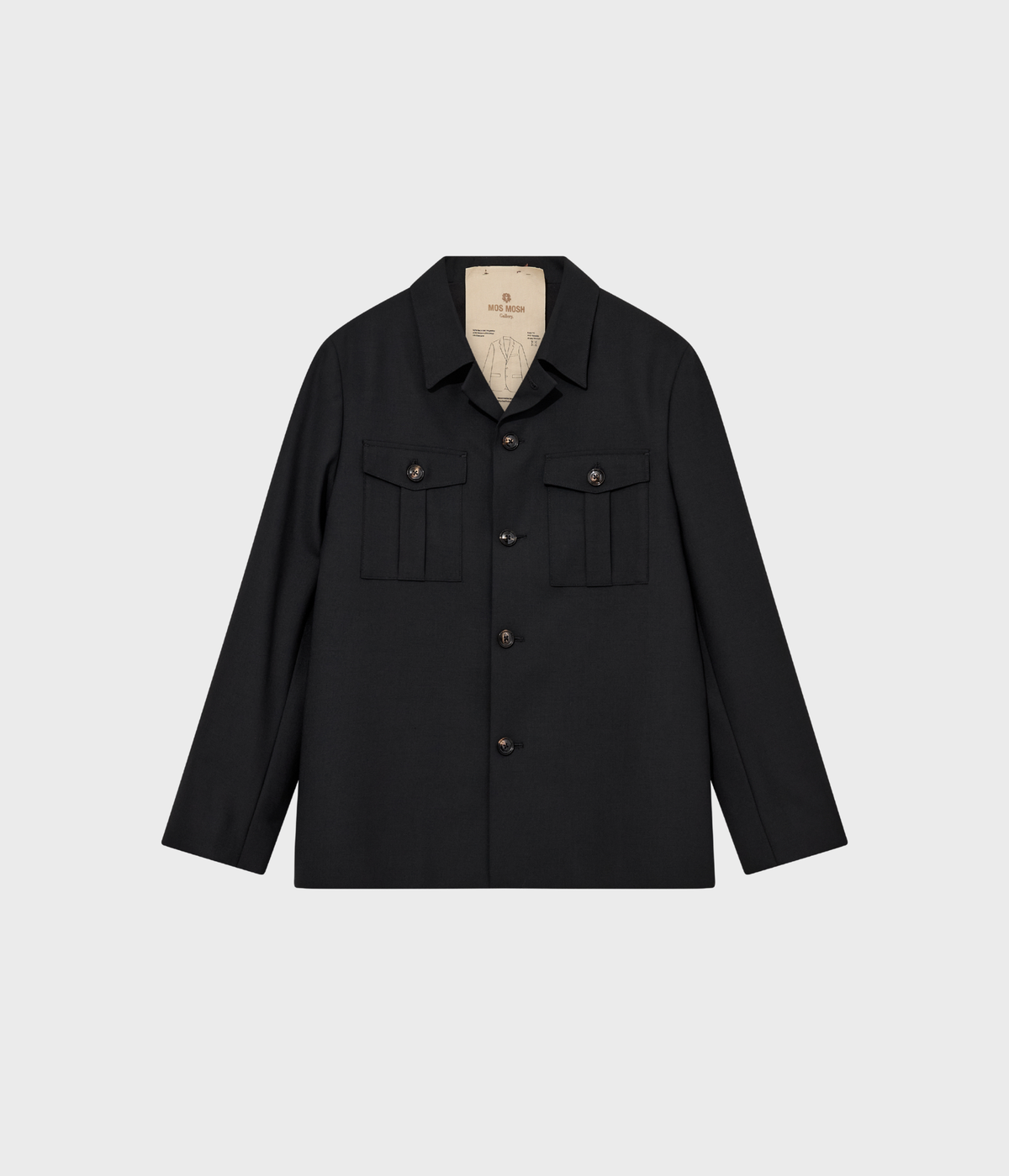 Mmgjacob Dynamic Luxe Overshirt (801 Black)