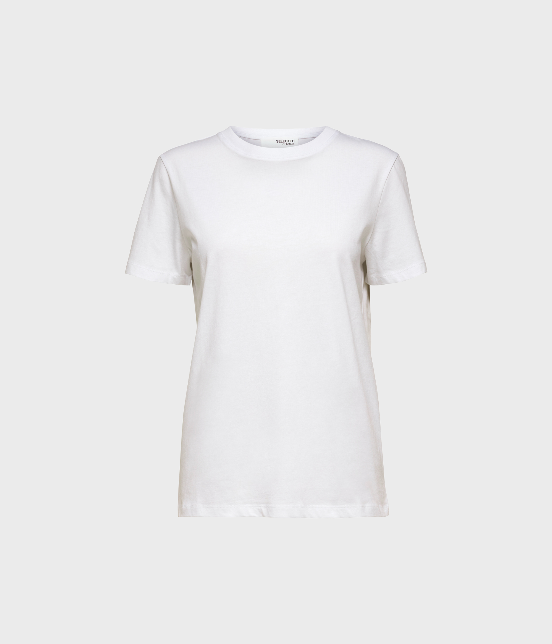 SLFMYESSENTIAL SS O-NECK TEE NOOS (bright white)