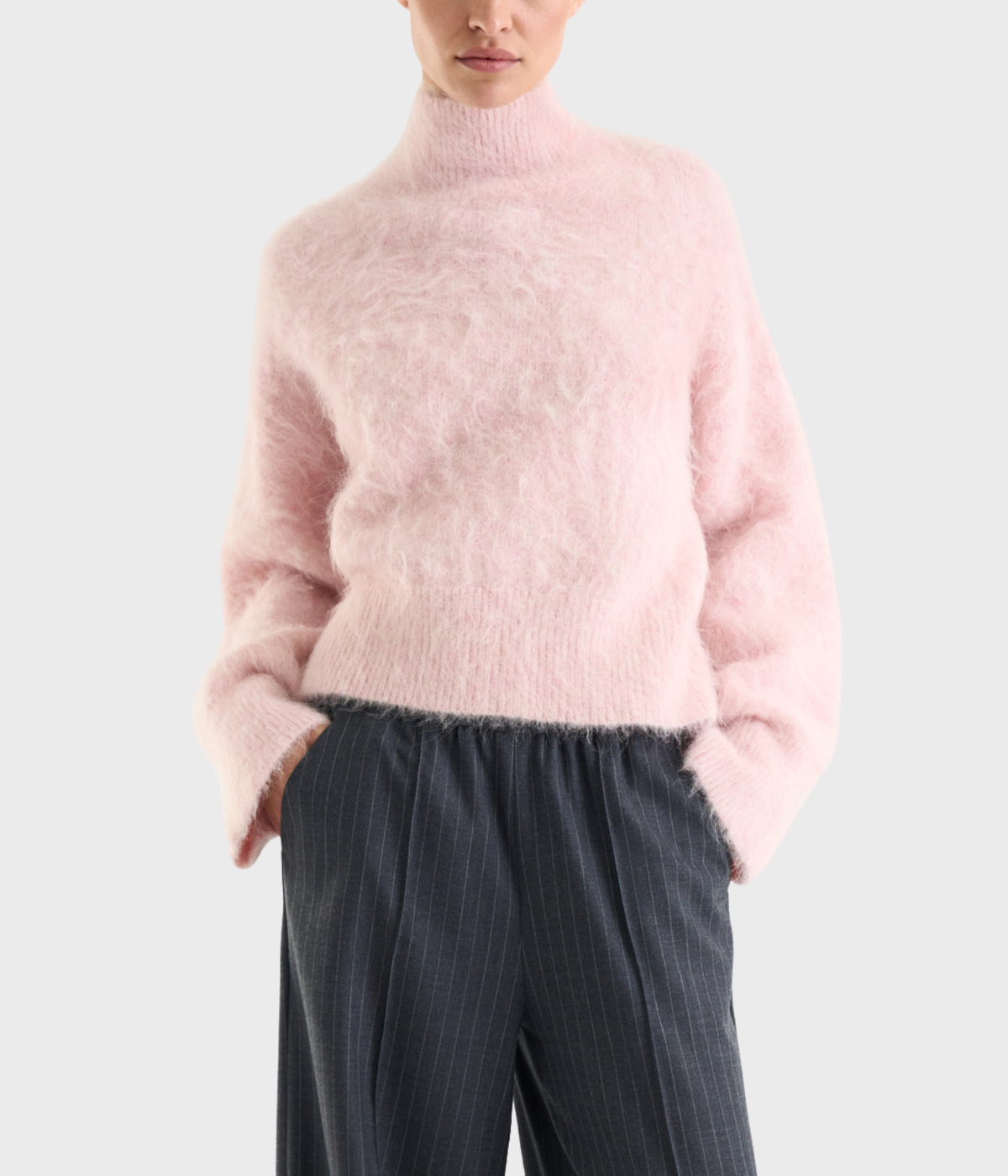 Ritva Knitted Sweater (Rosiness)