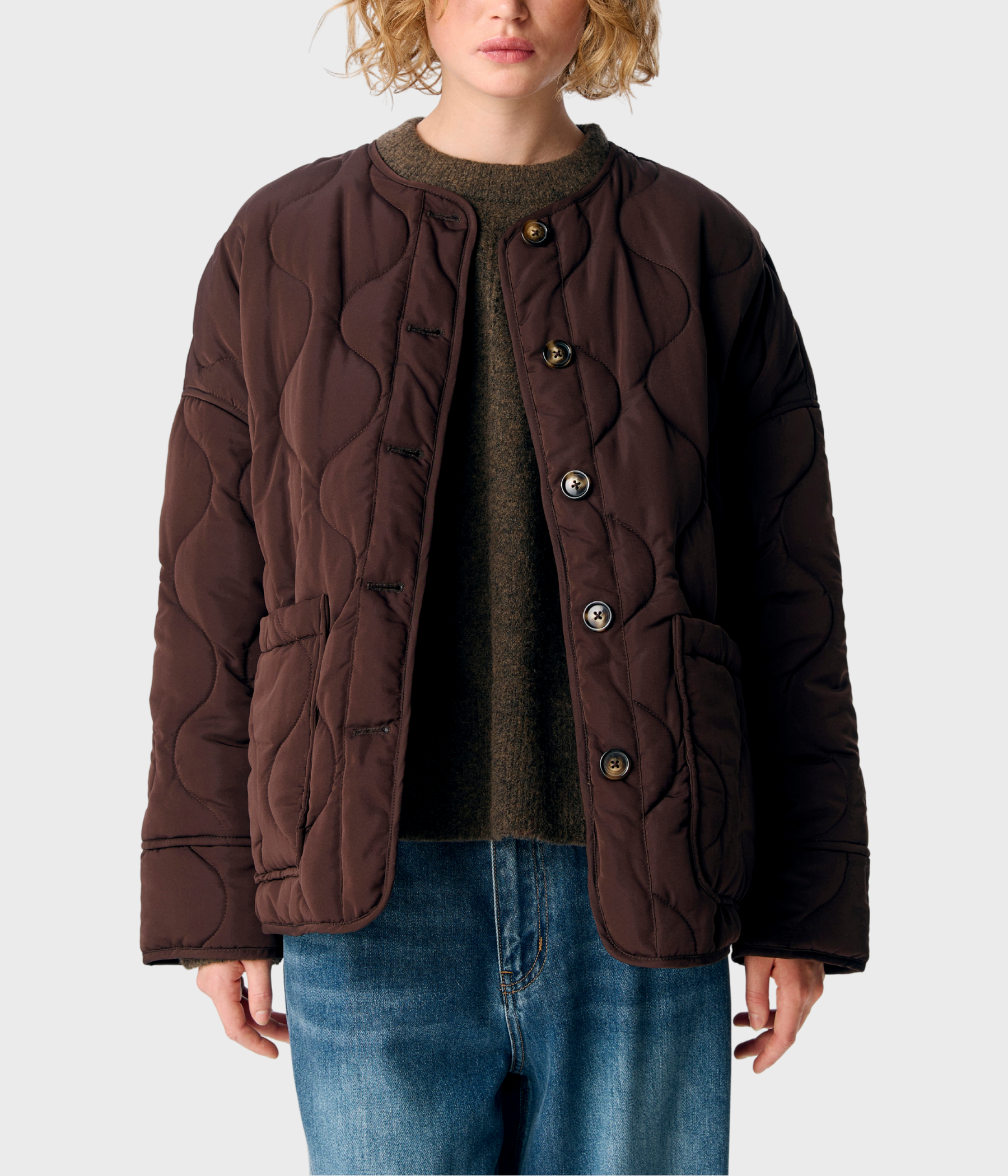 OBJALLIE LS LO QUILTED JACKET NOOS (Java)