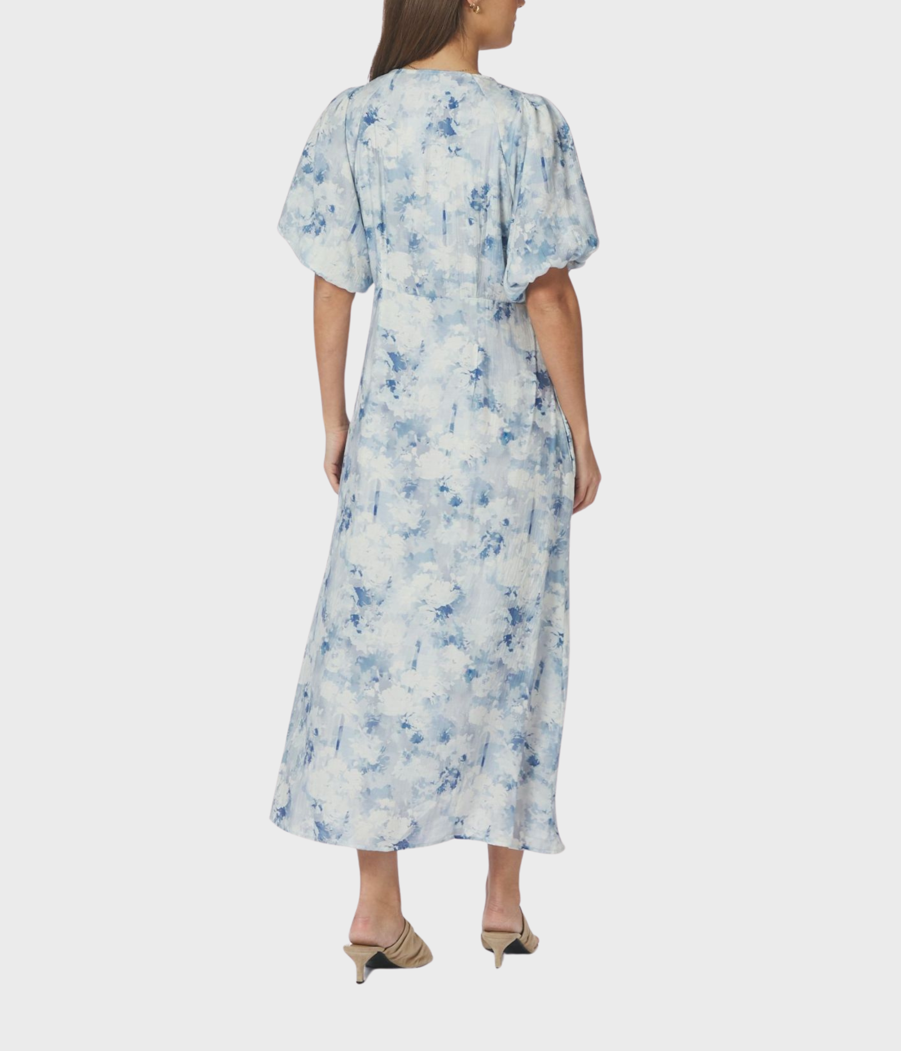 Illana Floral Fusion Dress (140 Blue)