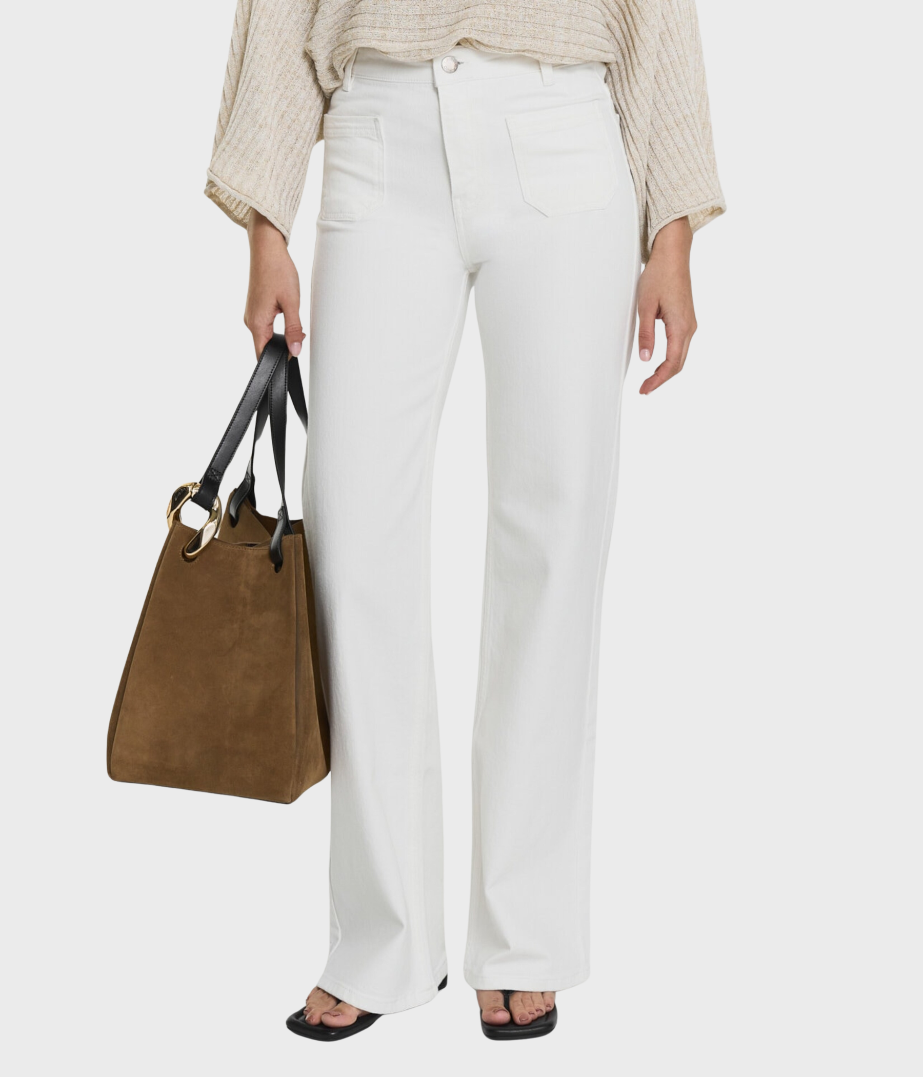 Cleo Comfort Jeans (WHITE)