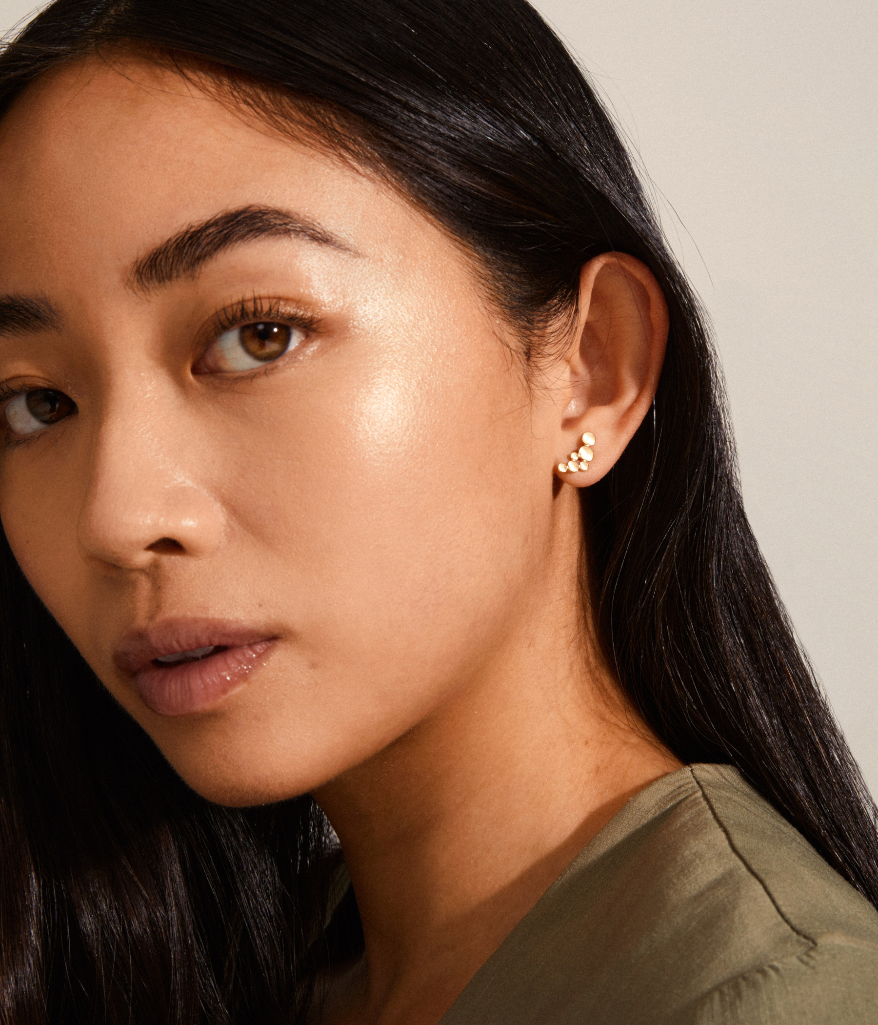LEAH Earring Gold-Plated (gold-plated)