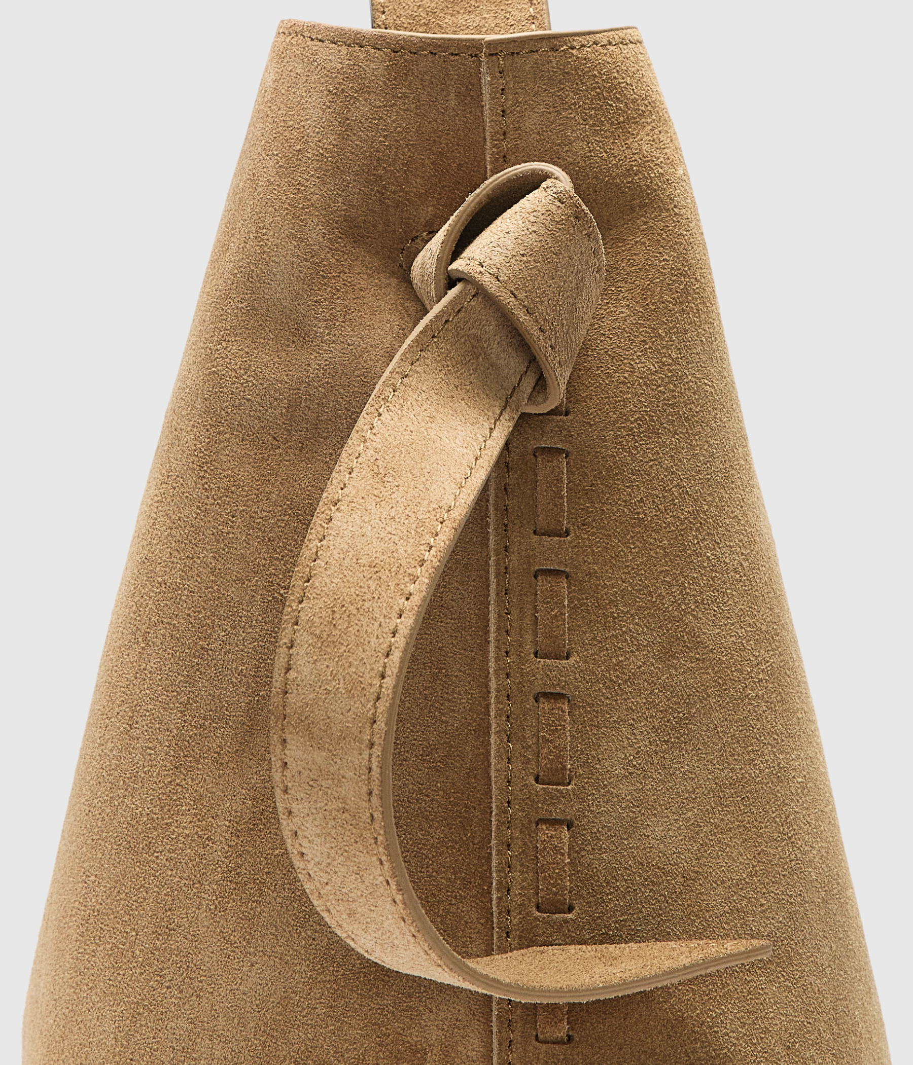 SLFSTELLA MEDIUM SUEDE BAG (TAN) - D.O. Design Only
