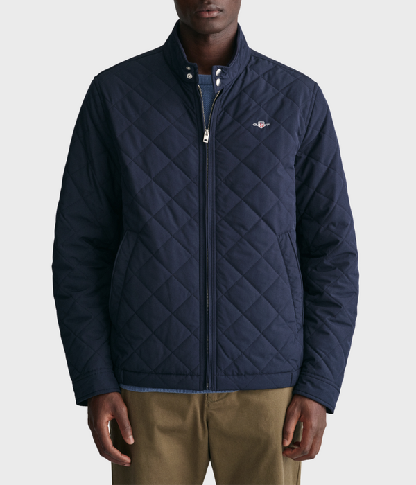 QUILTED WINDCHEATER (433 EVENING BLUE)