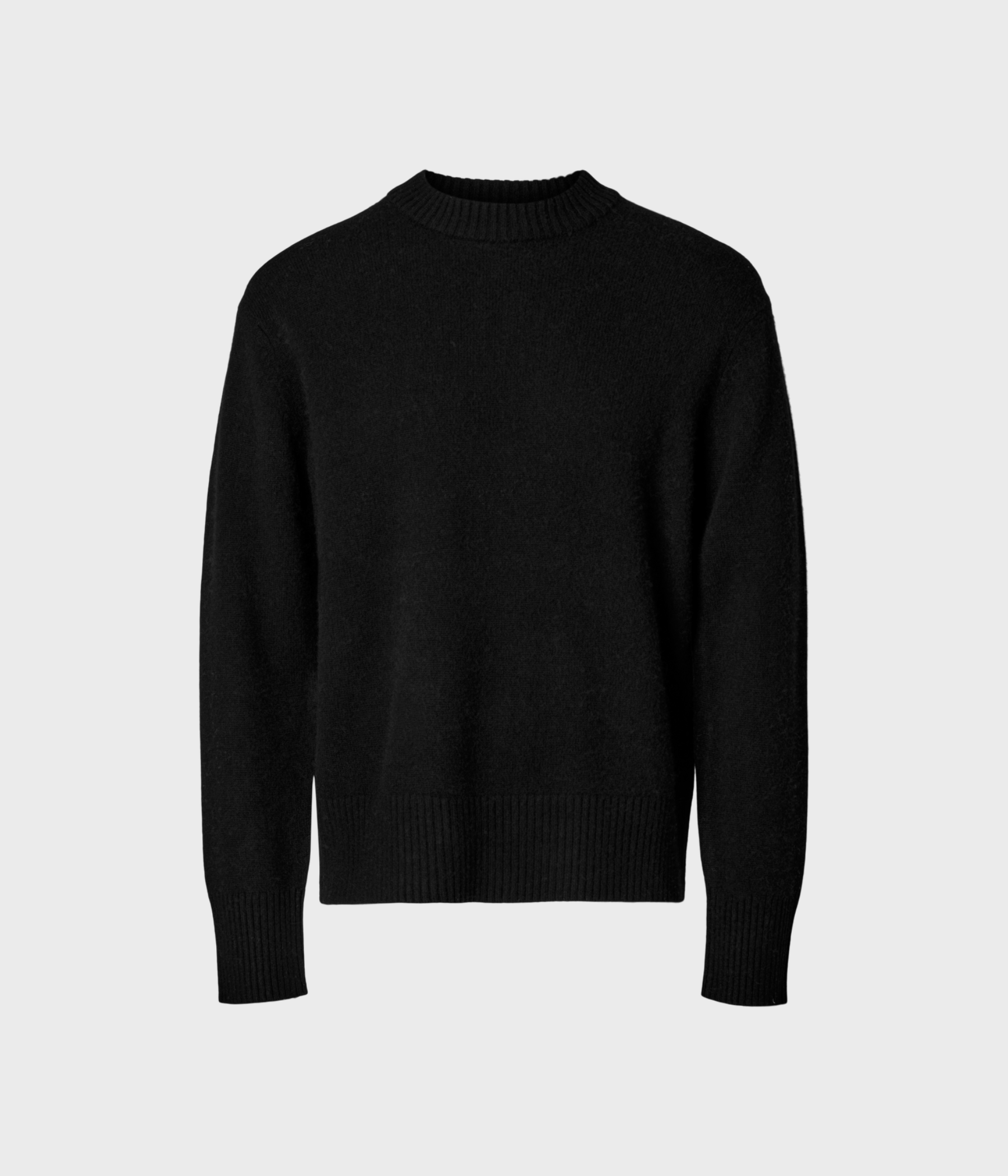SLHCALLE RELAXED CASHMERE BLEND CREW. (Black)