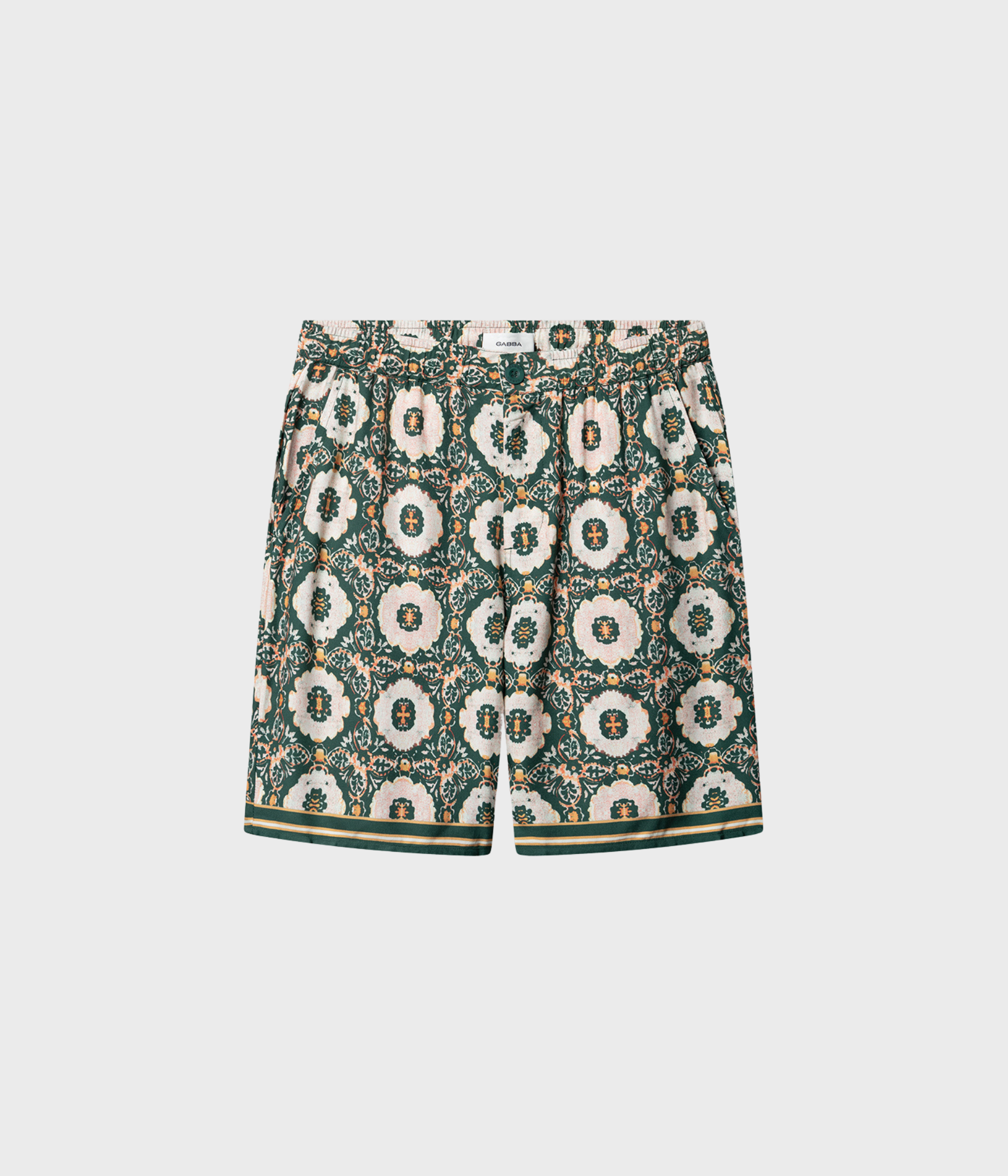 Gabtommi Oro Shorts (7020 Green Pattern) - D.O. Design Only