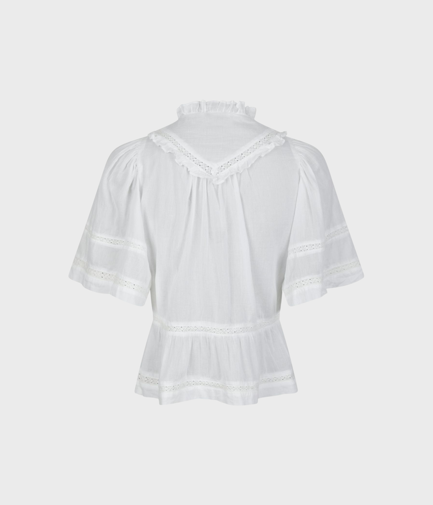 Evienne S Voile Top (120 White)