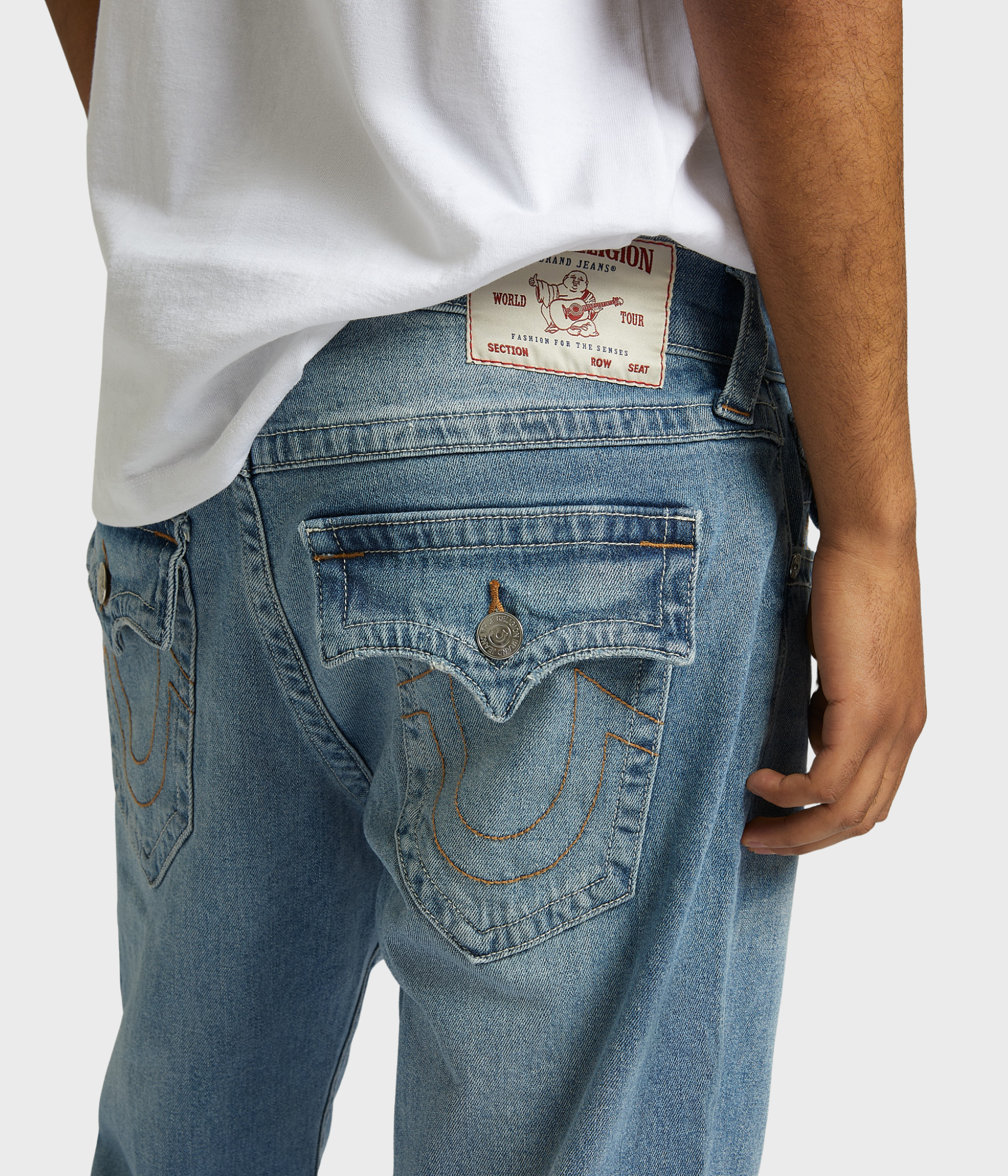 RICKY SN FLAP 34 IN (BRILLIANT MED WASH) - D.O. Design Only