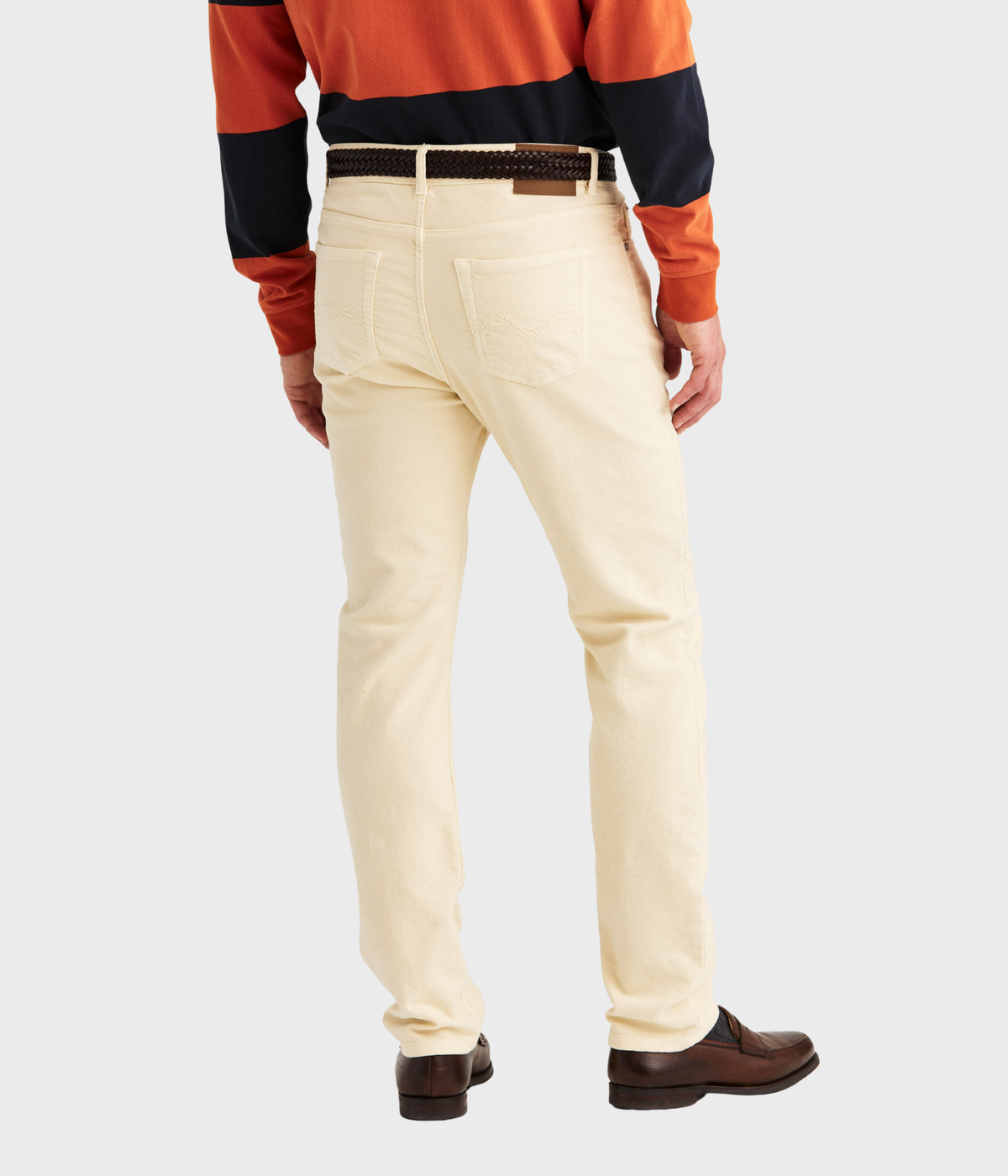 James Winter Twill 5-Pocket (04 Off white)