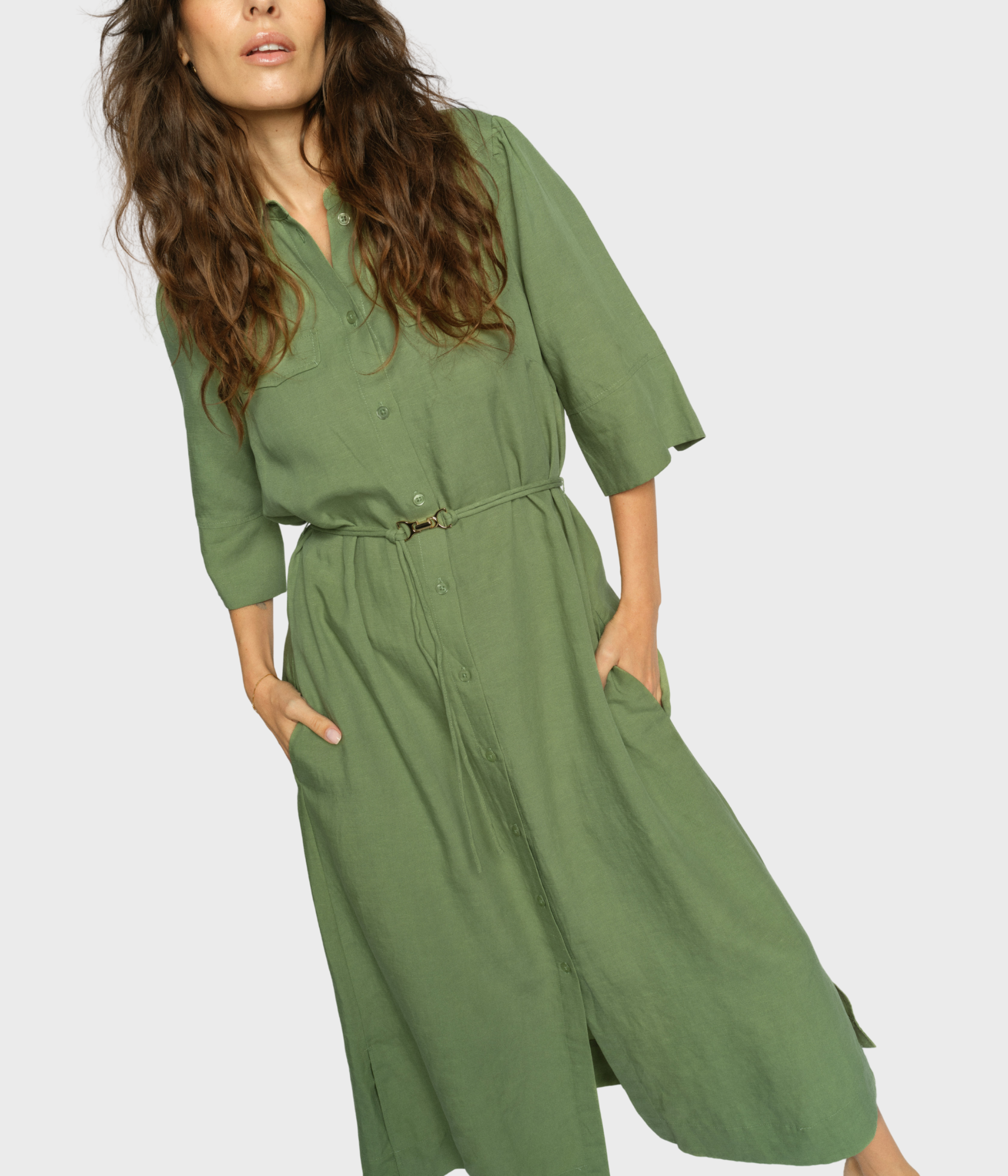 Mmrayas Alexis Dress (846 Turf Green)