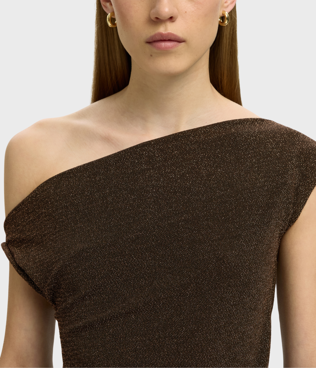 Slwnori Fitted Asymmetric Top (Delicioso)