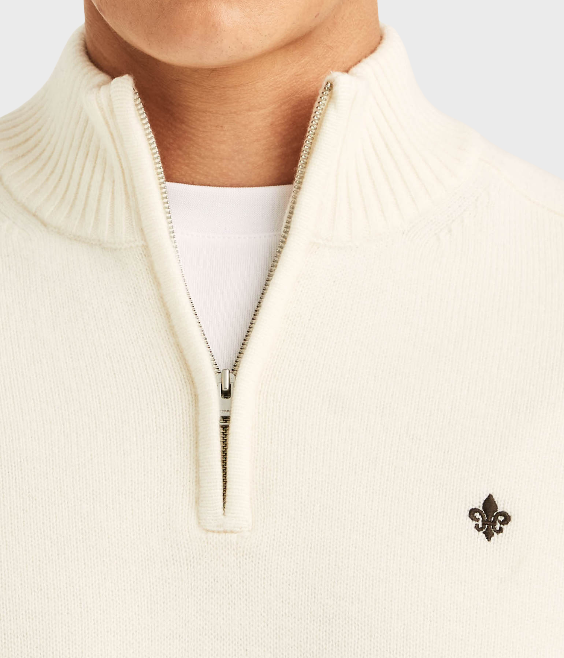 Hertford Half Zip (02 Off white)