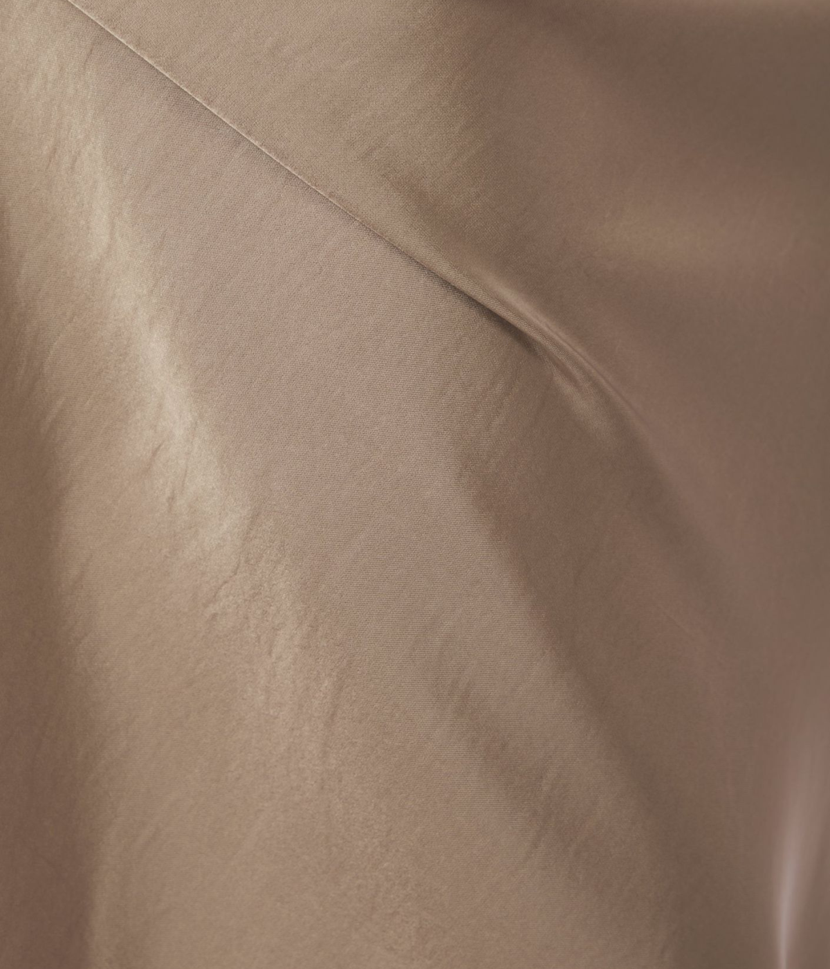 Vicky Heavy Sateen Skirt. (811 Dark Taupe)
