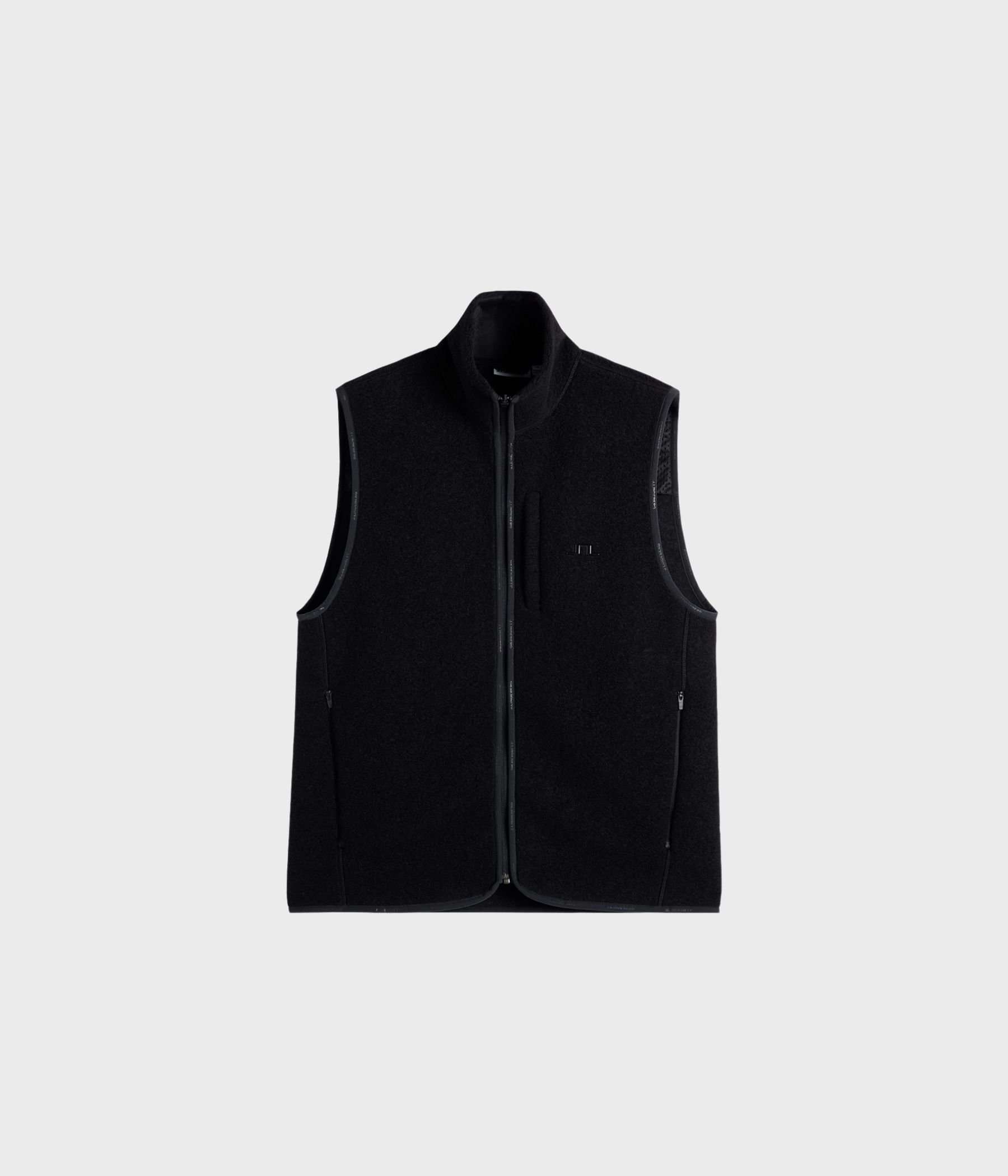 Duncan Wool Fleece Vest (9999 Black)