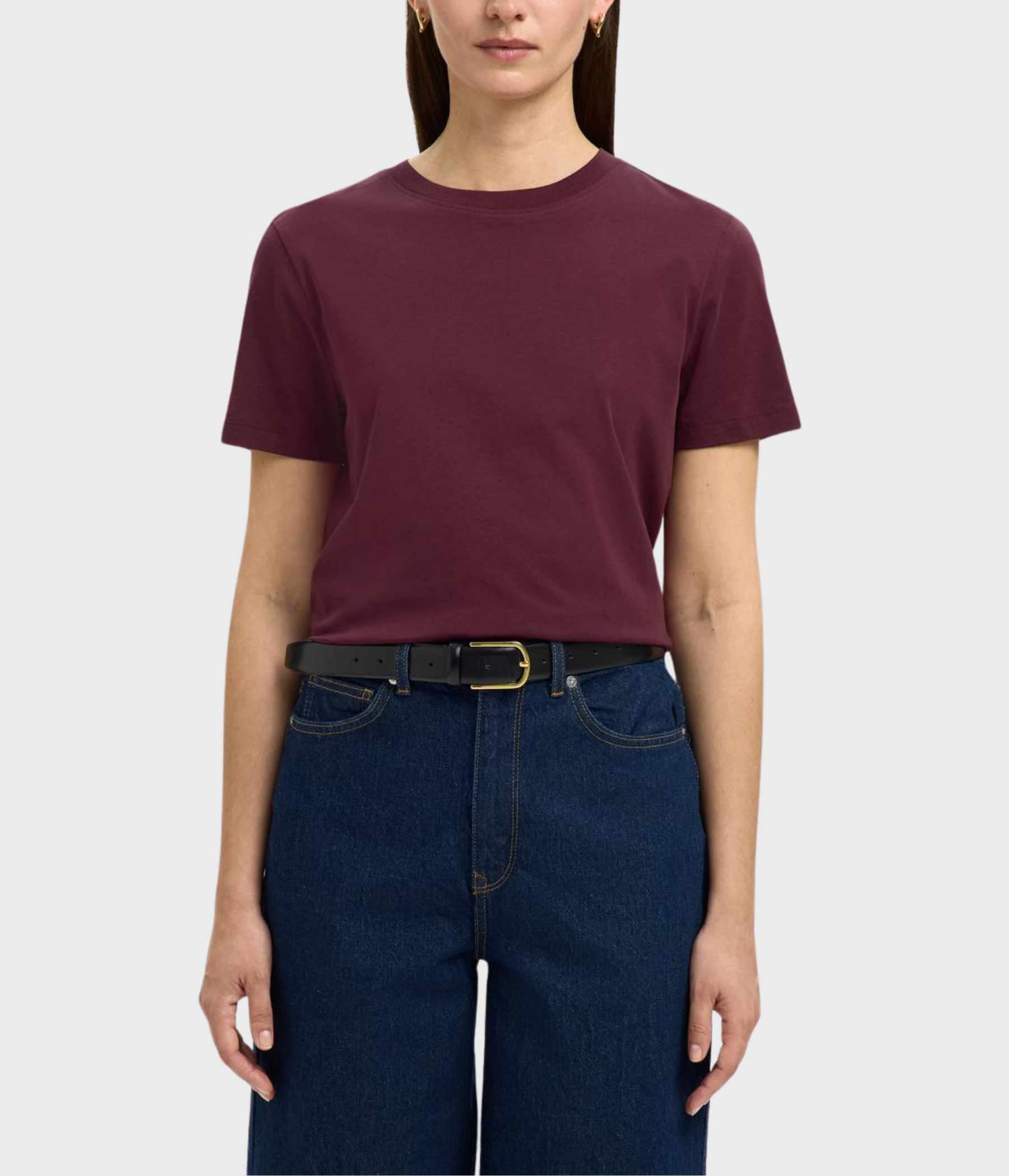 SLFMYESSENTIAL SS O-NECK TEE NOOS (Fig)