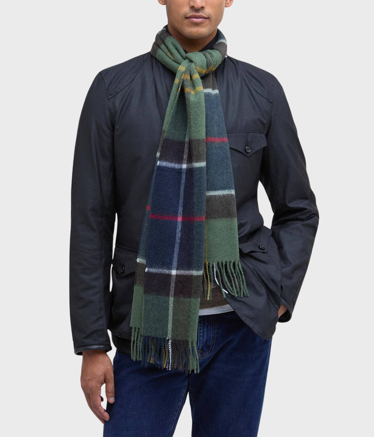 Barbour Carrbridge Tartan Scarf (TN11 Classic Tartan)