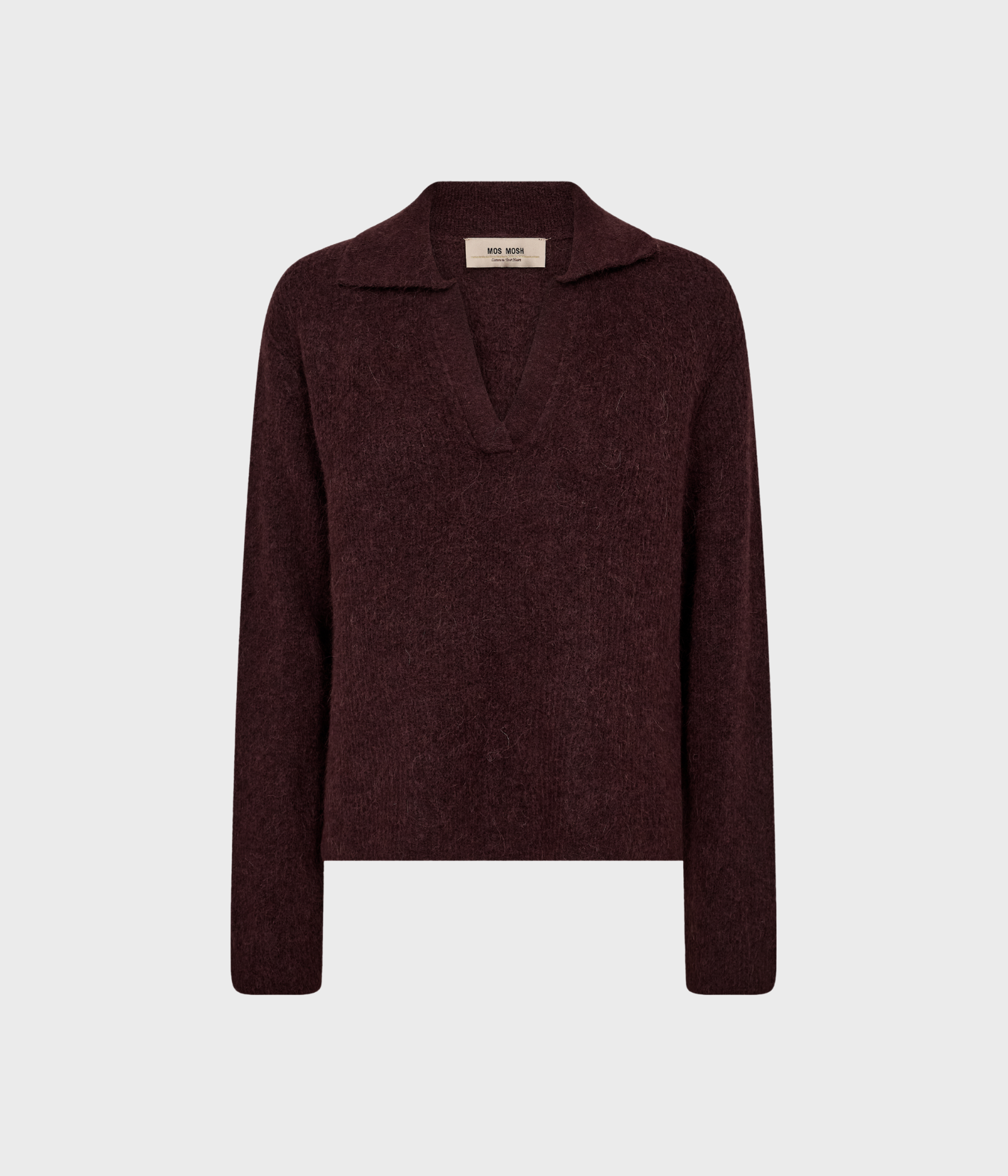 Mmthora Aidy Polo Knit (159 Fudge)
