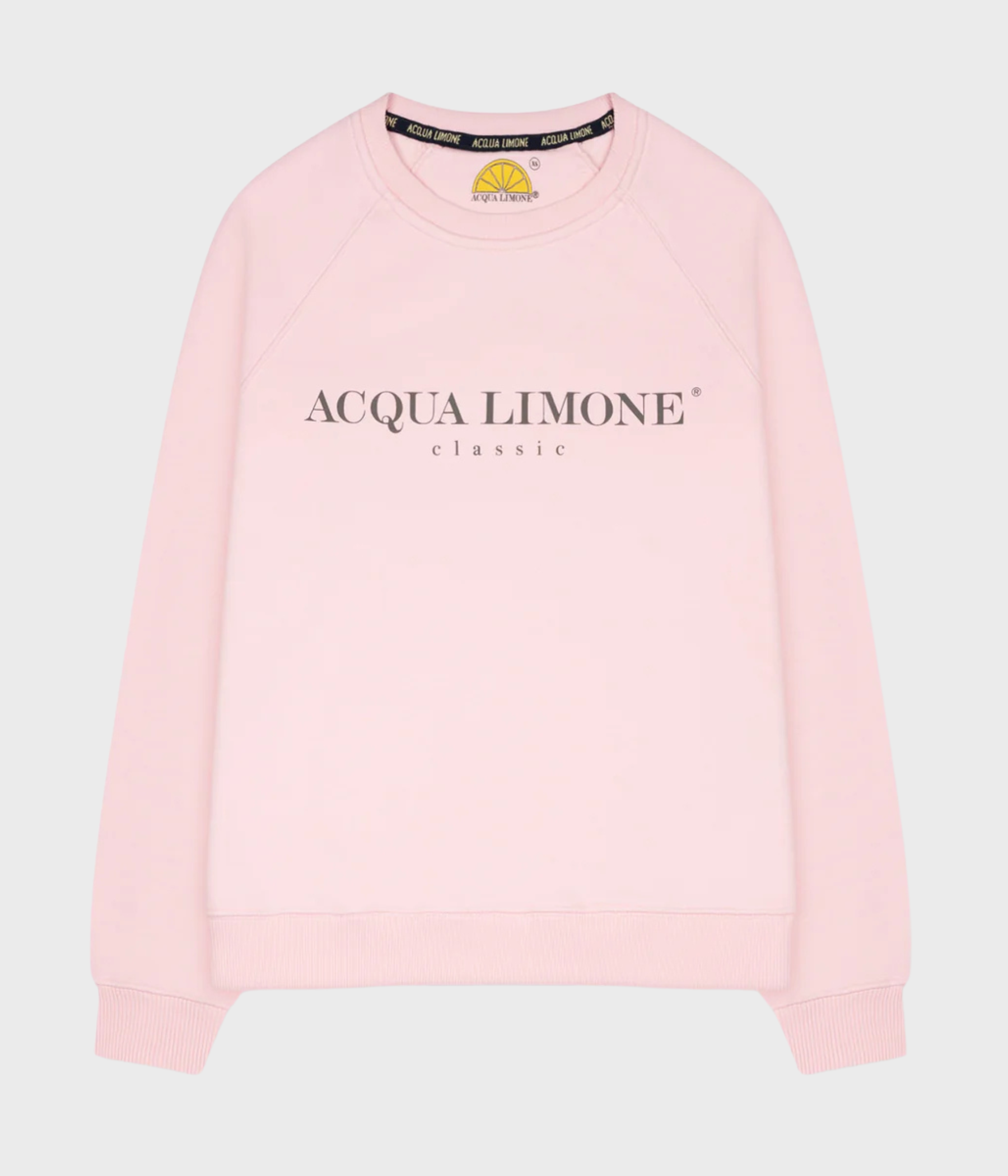 Ljus rosa Unisex collage tröja från Aqua Limone.