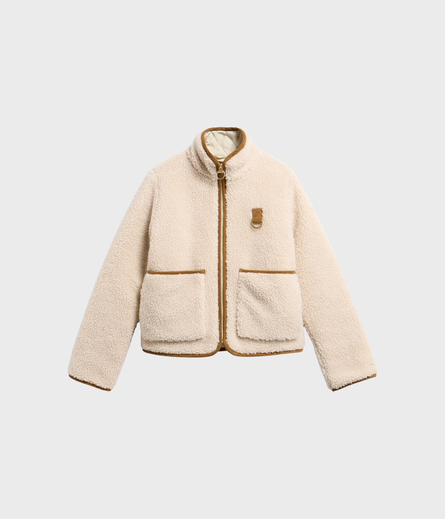 Barbour Elenora Casual Fleece Jacket (CR11 Ecru)