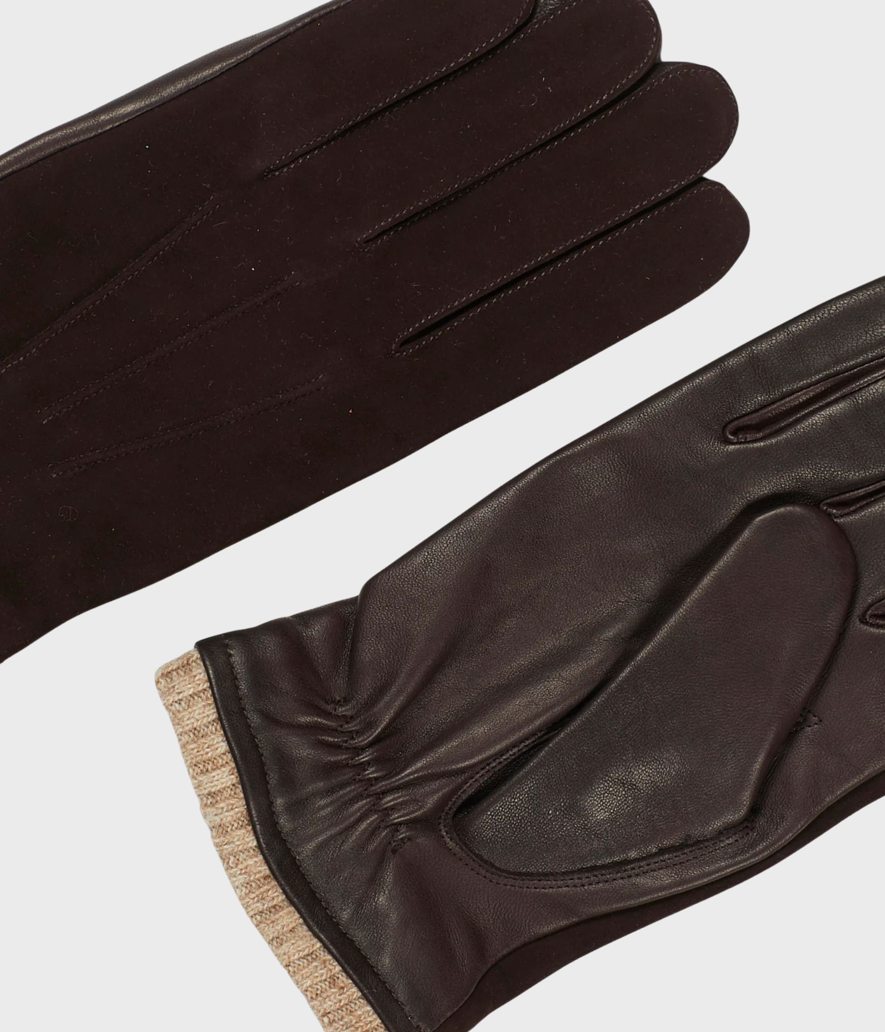 Howard Leather Gloves Bob (DARK BROWN)
